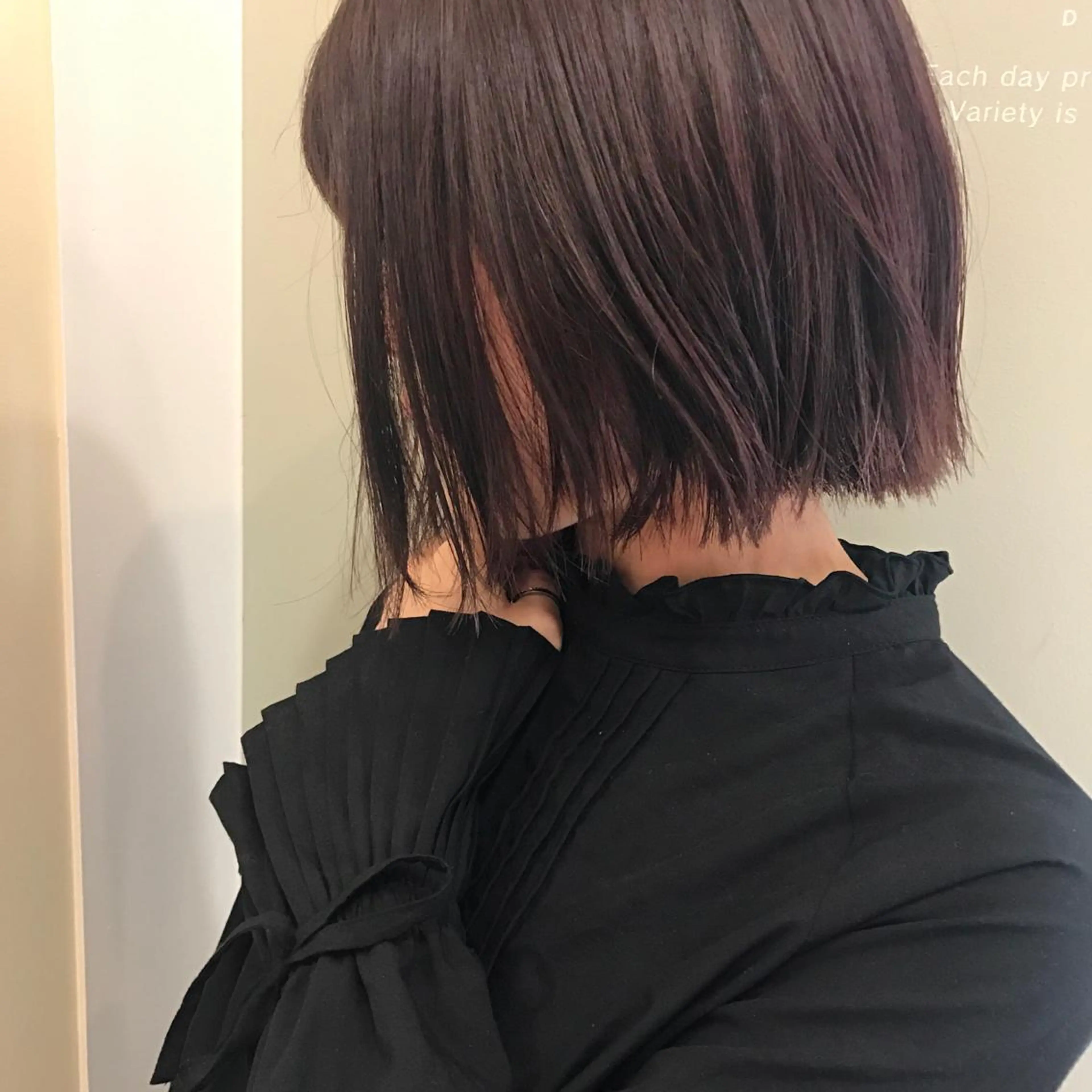 ショート カラー ピンクカラー HARUNA/ミセス 大人ショートヘアのヘアスタイル