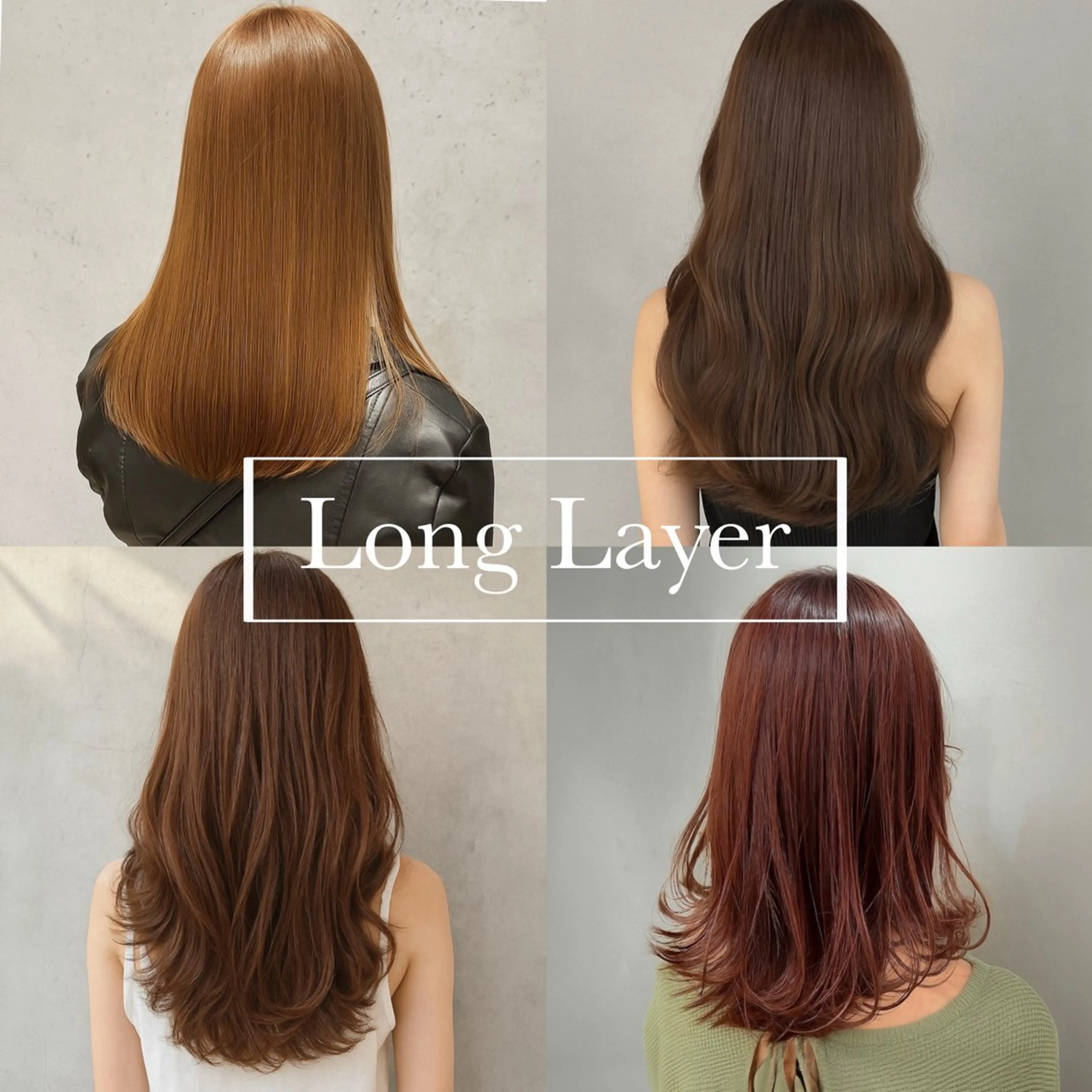 ロング カラー 【nui 茨木】 清水優のヘアスタイル