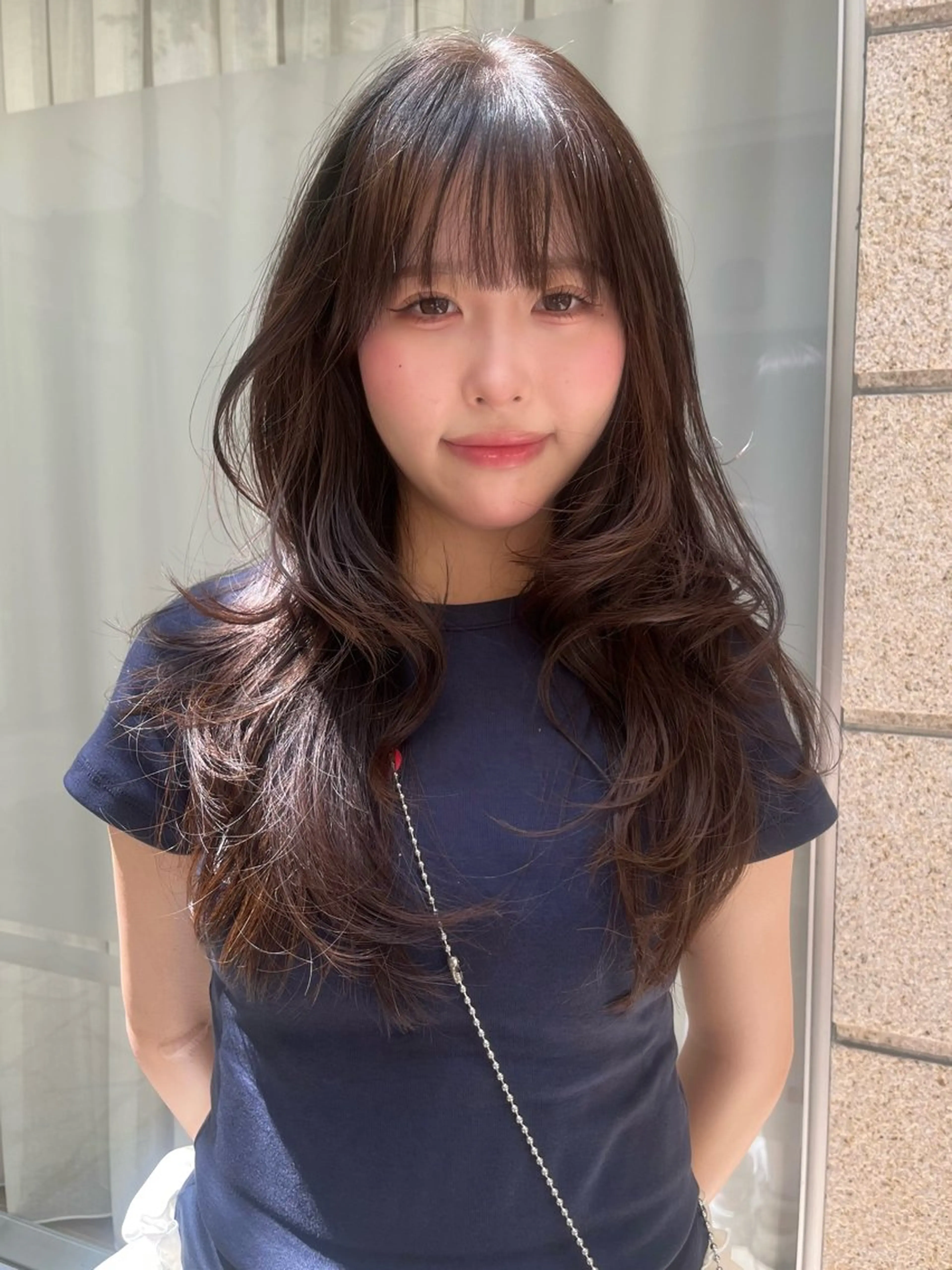 セミロング カット トリートメント Fev AYAHAのヘアスタイル