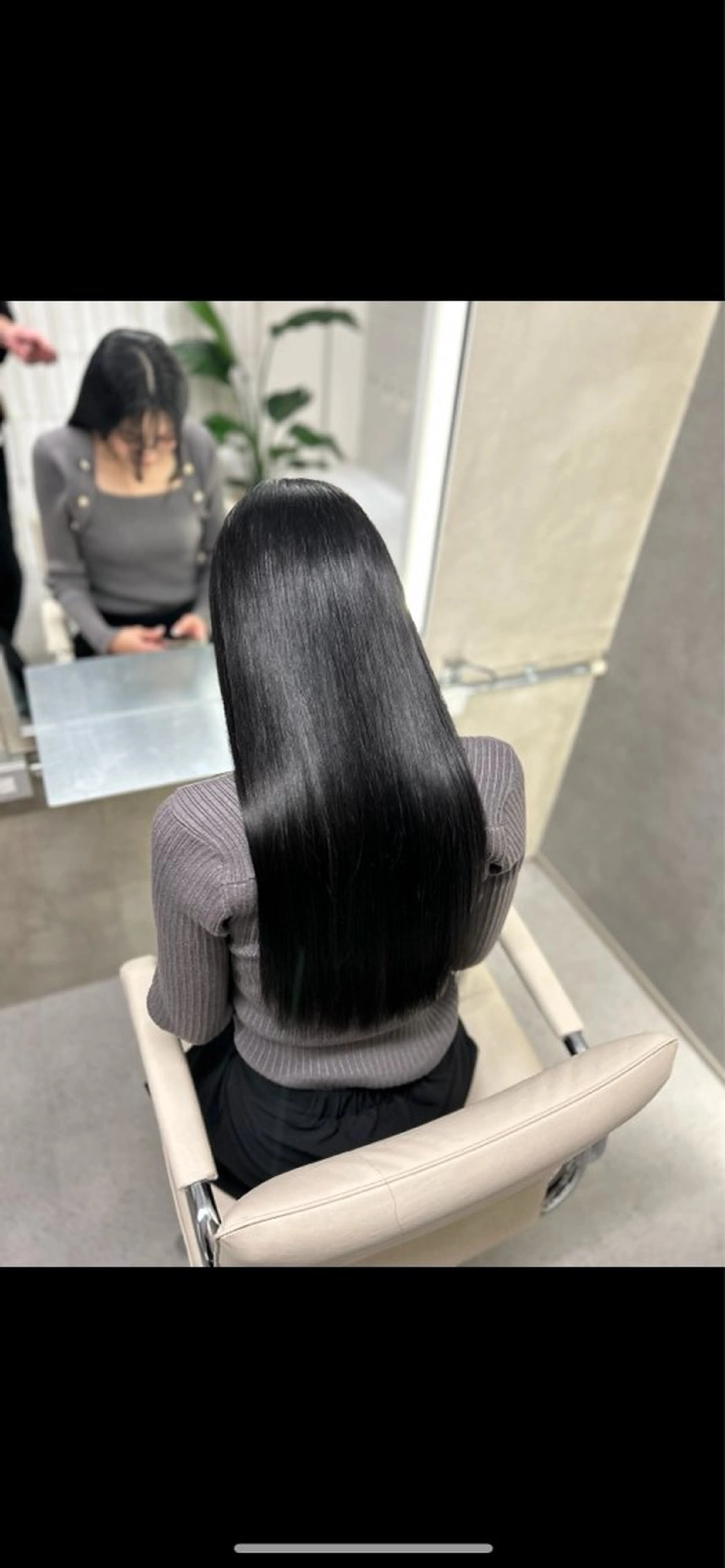 ロング カット ヘアカラー トリートメント 阿倍野/髪質改善 /縮毛矯正/坪田幸広のヘアスタイル