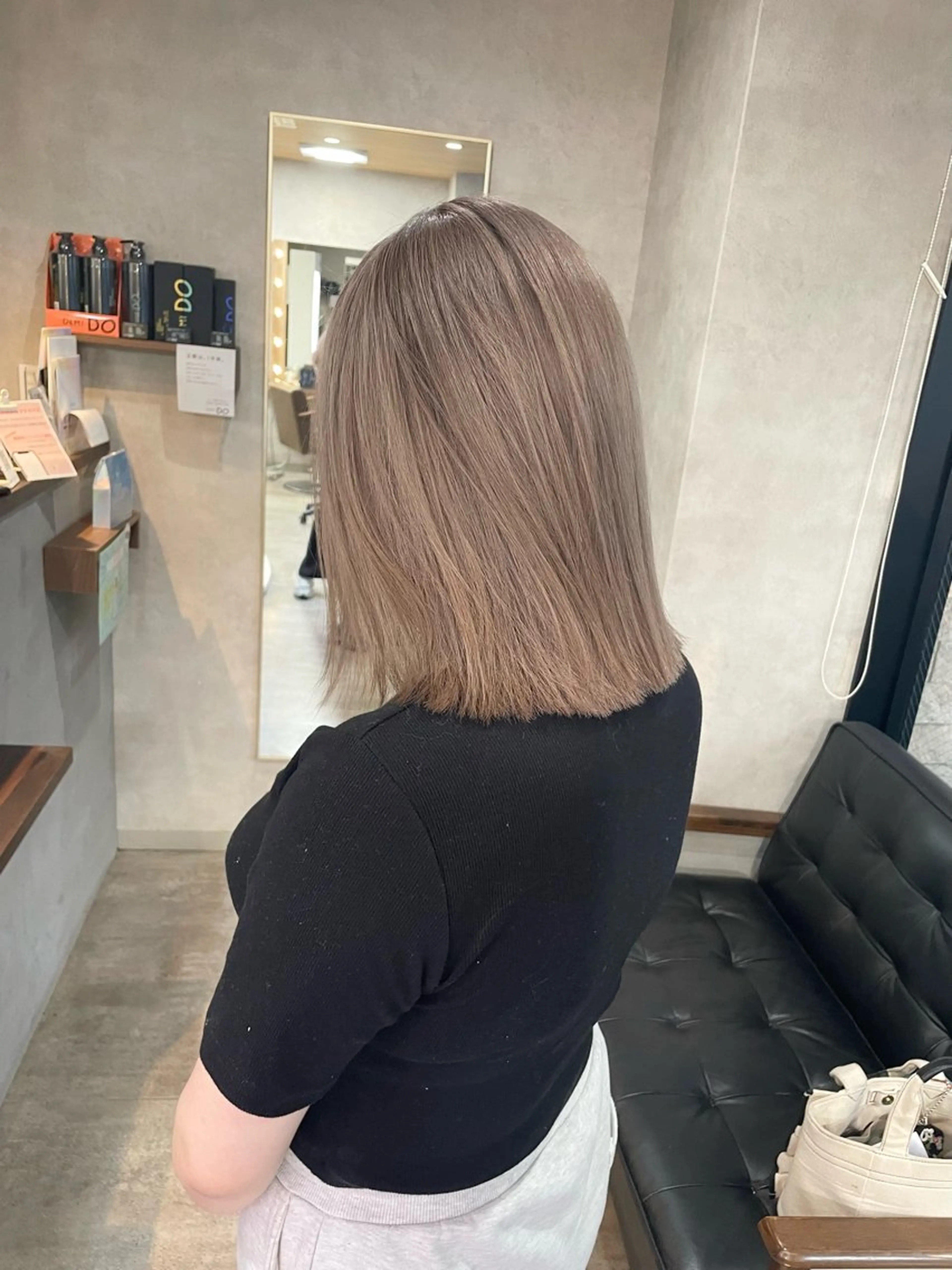 ミディアム カラー ブリーチ ヘアカラー トリートメント RIENS aura / ayu ♡のヘアスタイル