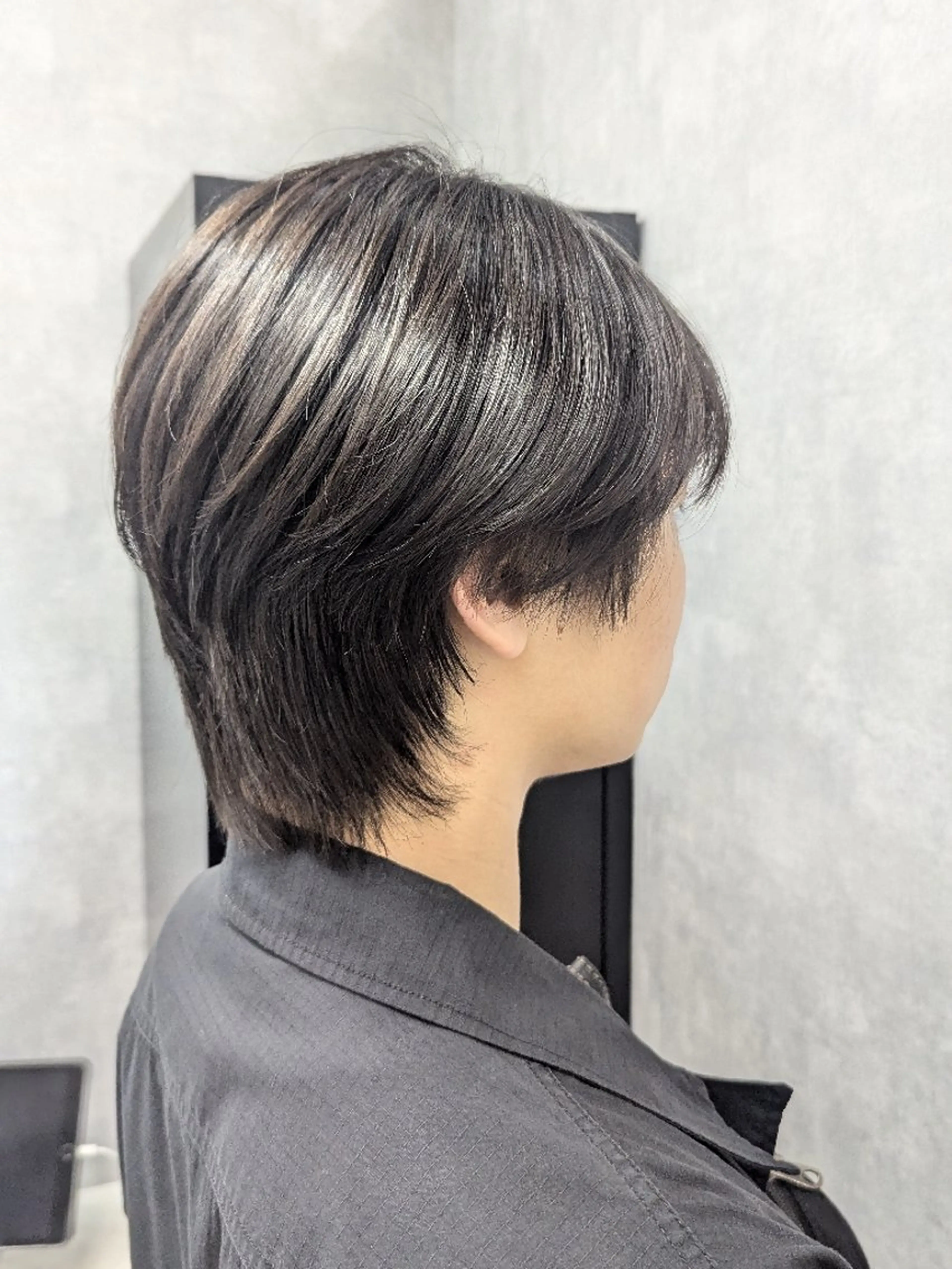 メンズ メンズウルフカット ウルフカット 🏹MIYU￤抜け感 ×柔らかカラーのヘアスタイル