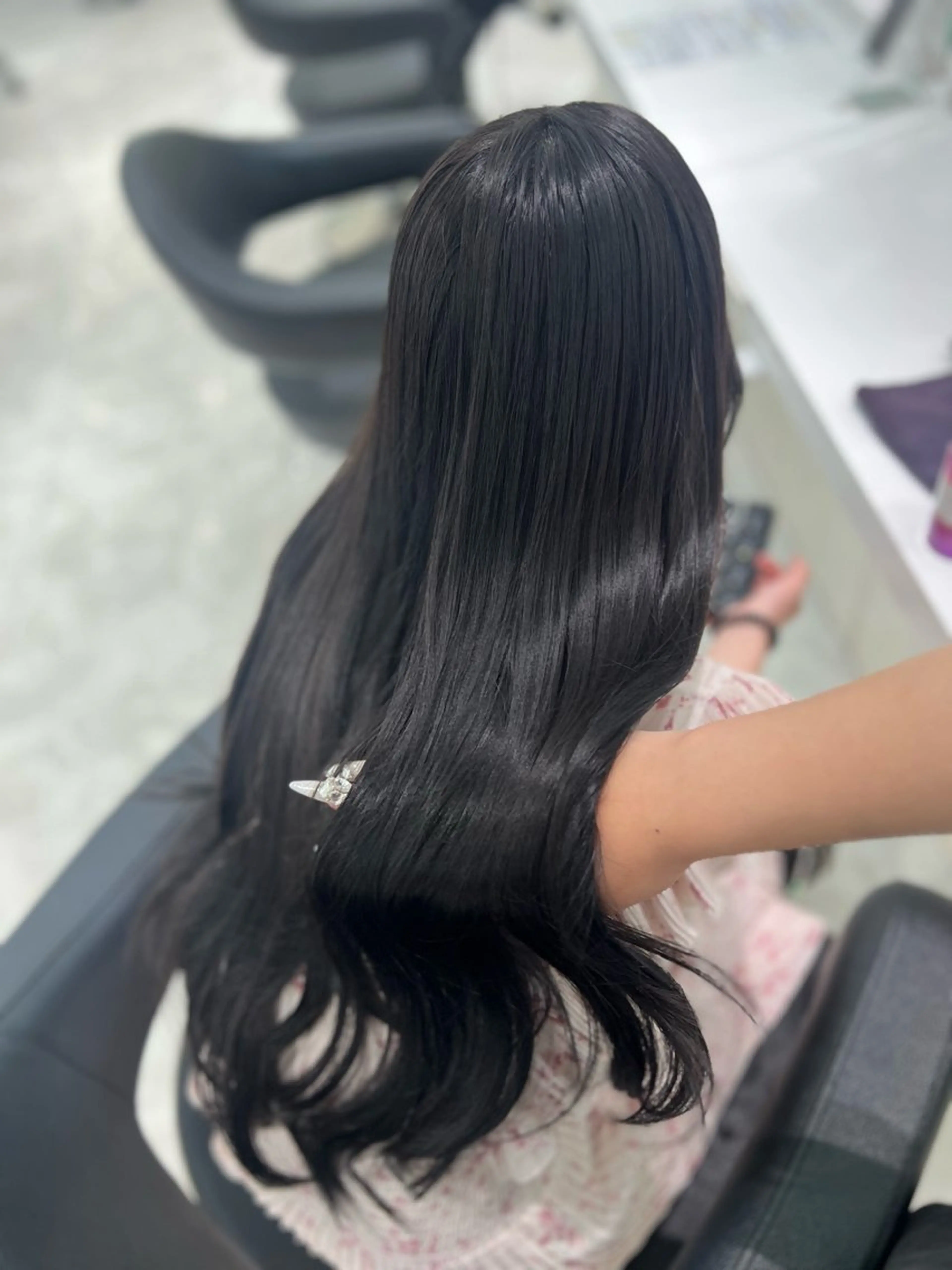 ロング カラー カット ヘアカラー トリートメント ヘッドスパ ヘアセット ブリーチなし特化 美容師💖SAE💖のヘアスタイル