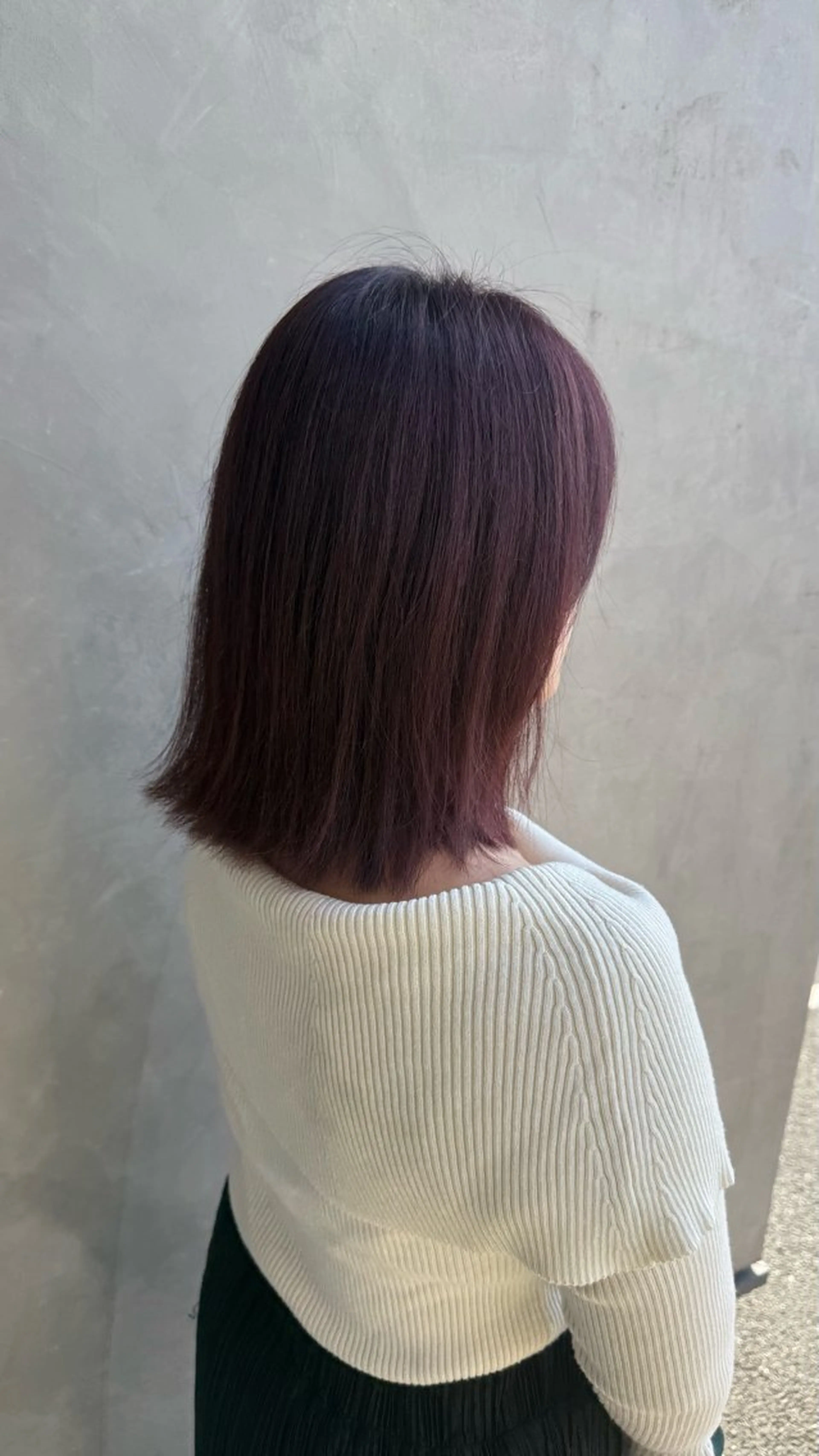 ミディアム カラー ヘアカラー ヘアセット Bernie boyのヘアスタイル