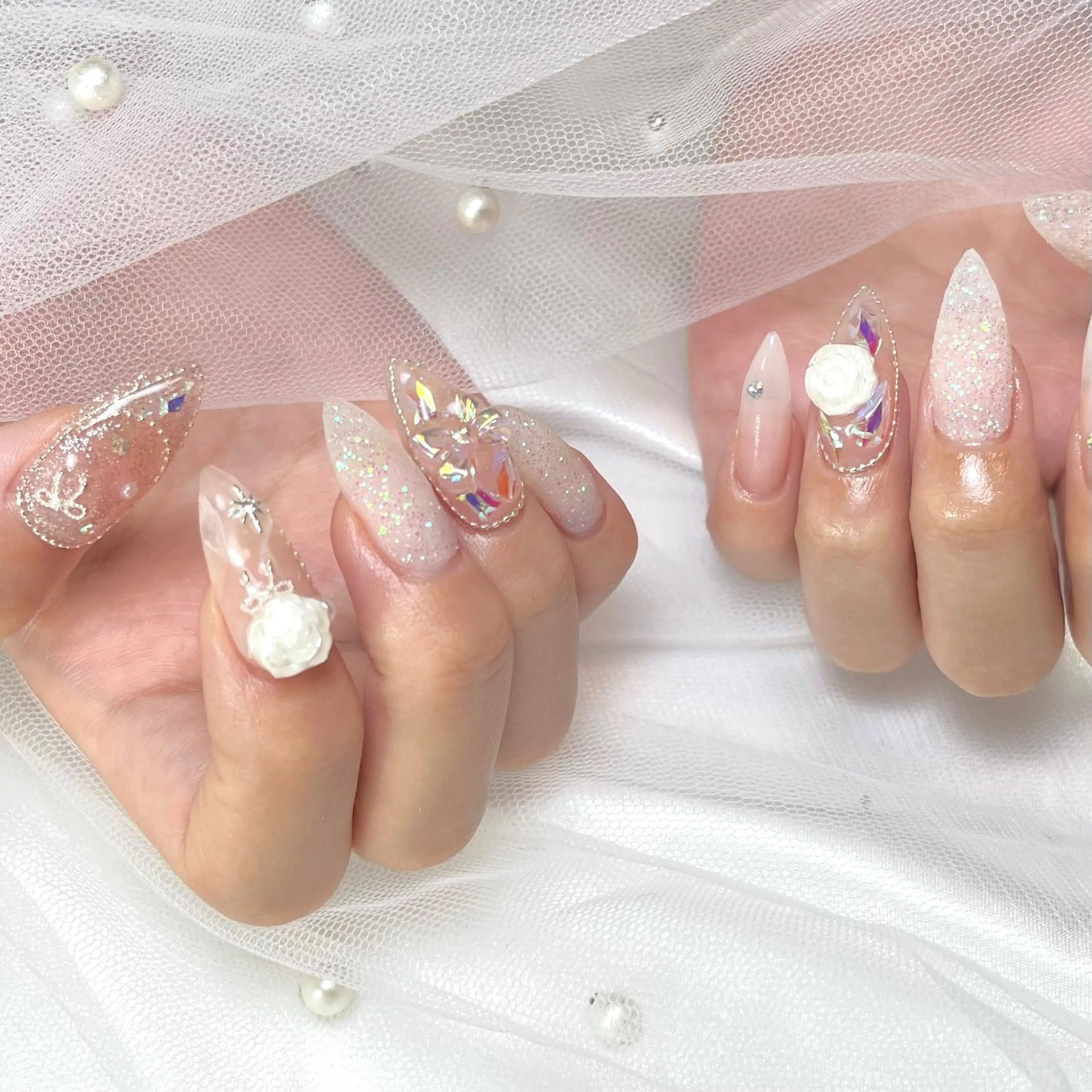 ネイル キラキラネイル ハンドネイル COCO NAILのネイルデザイン