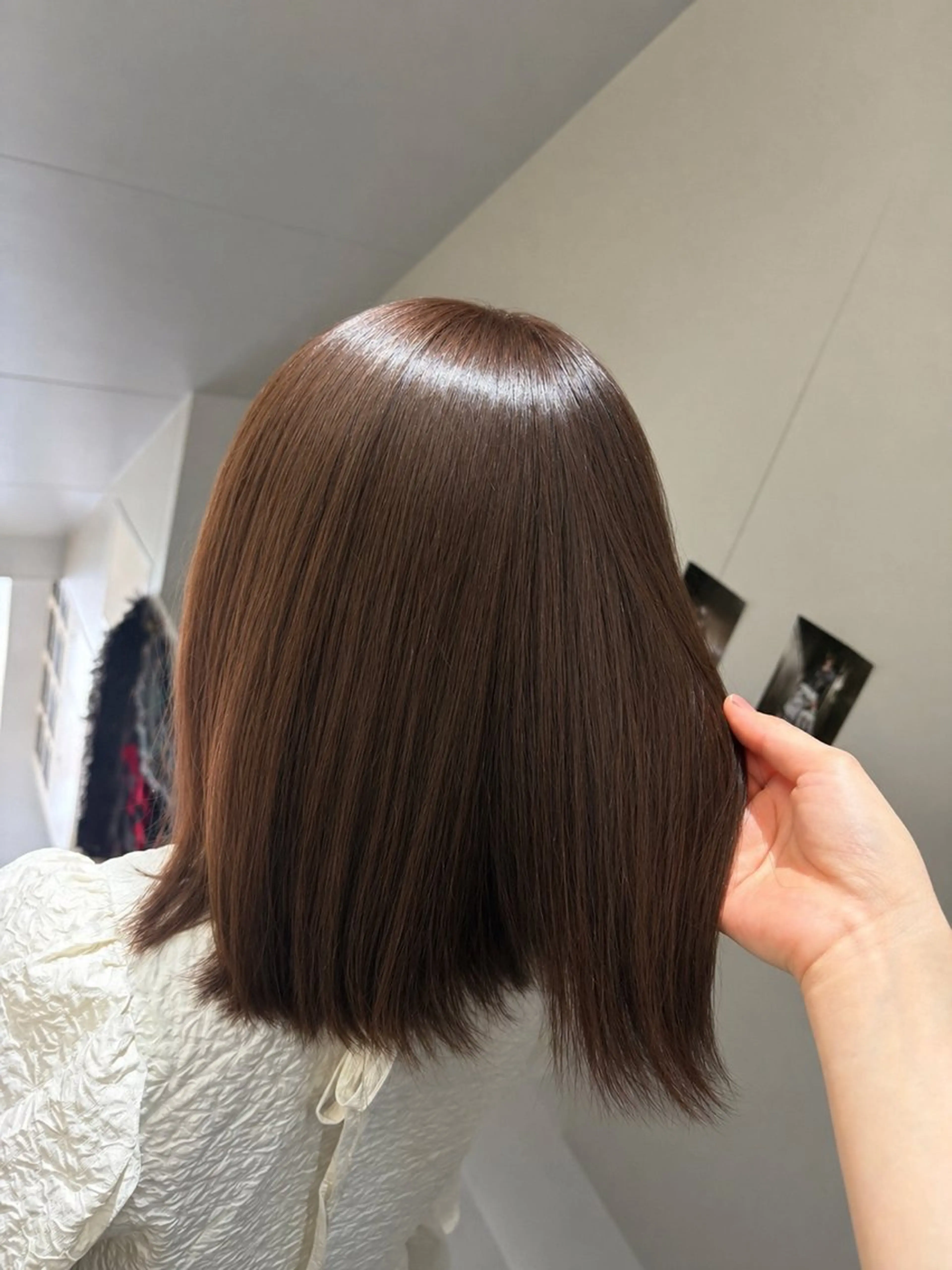 ミディアム asahi ORGNのヘアスタイル