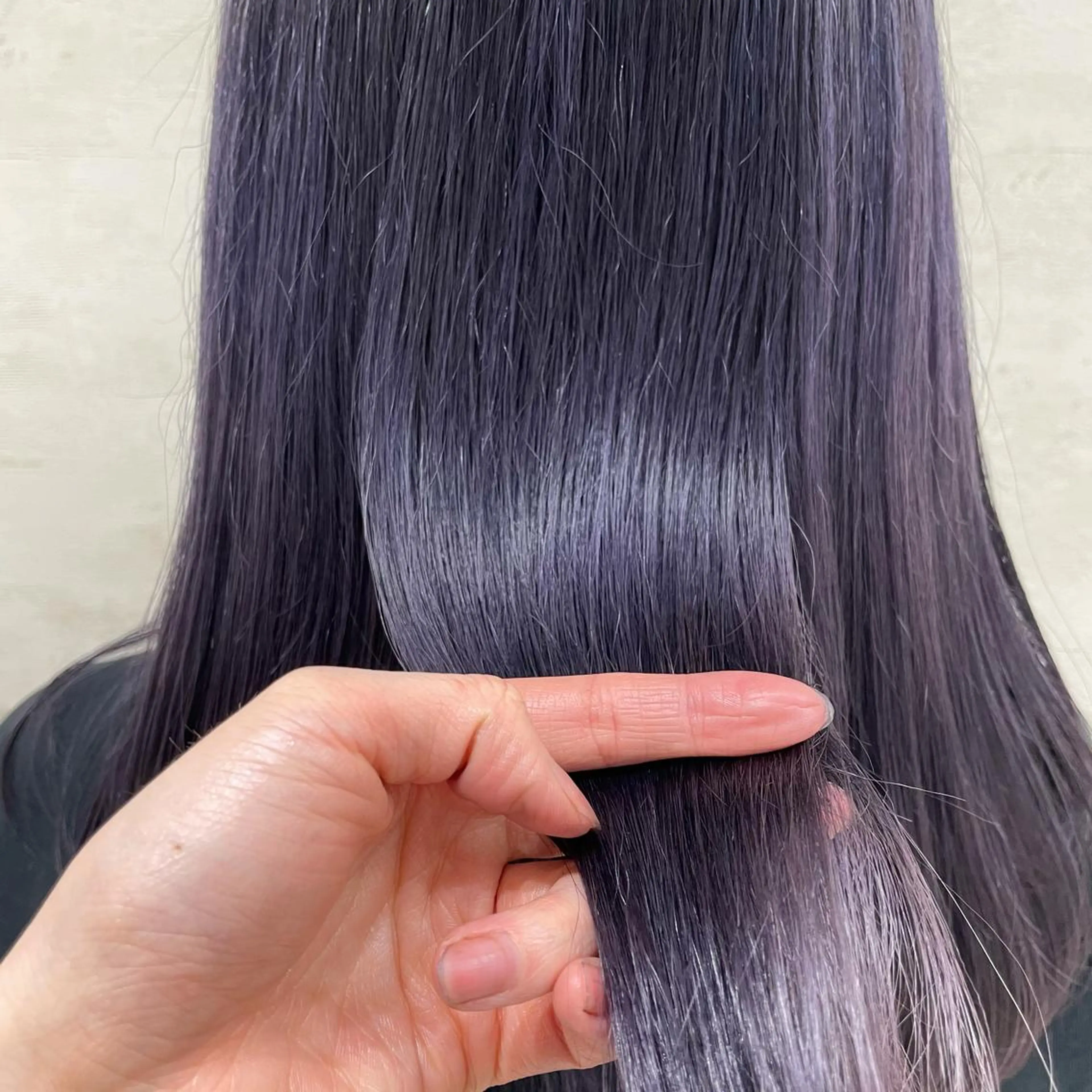 ロング カラー 武田 和子のヘアスタイル