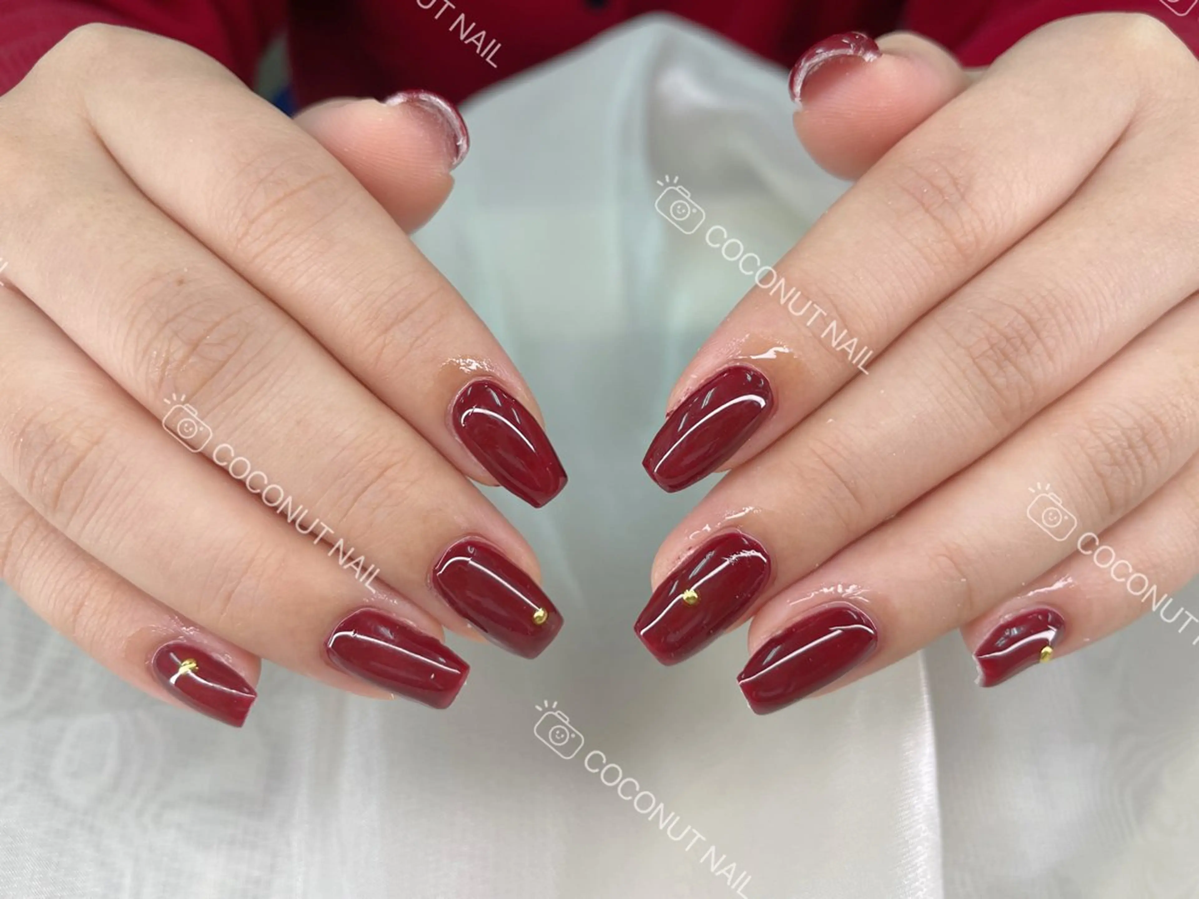 ネイル ハンドネイル 神田 ココナッツのネイルデザイン