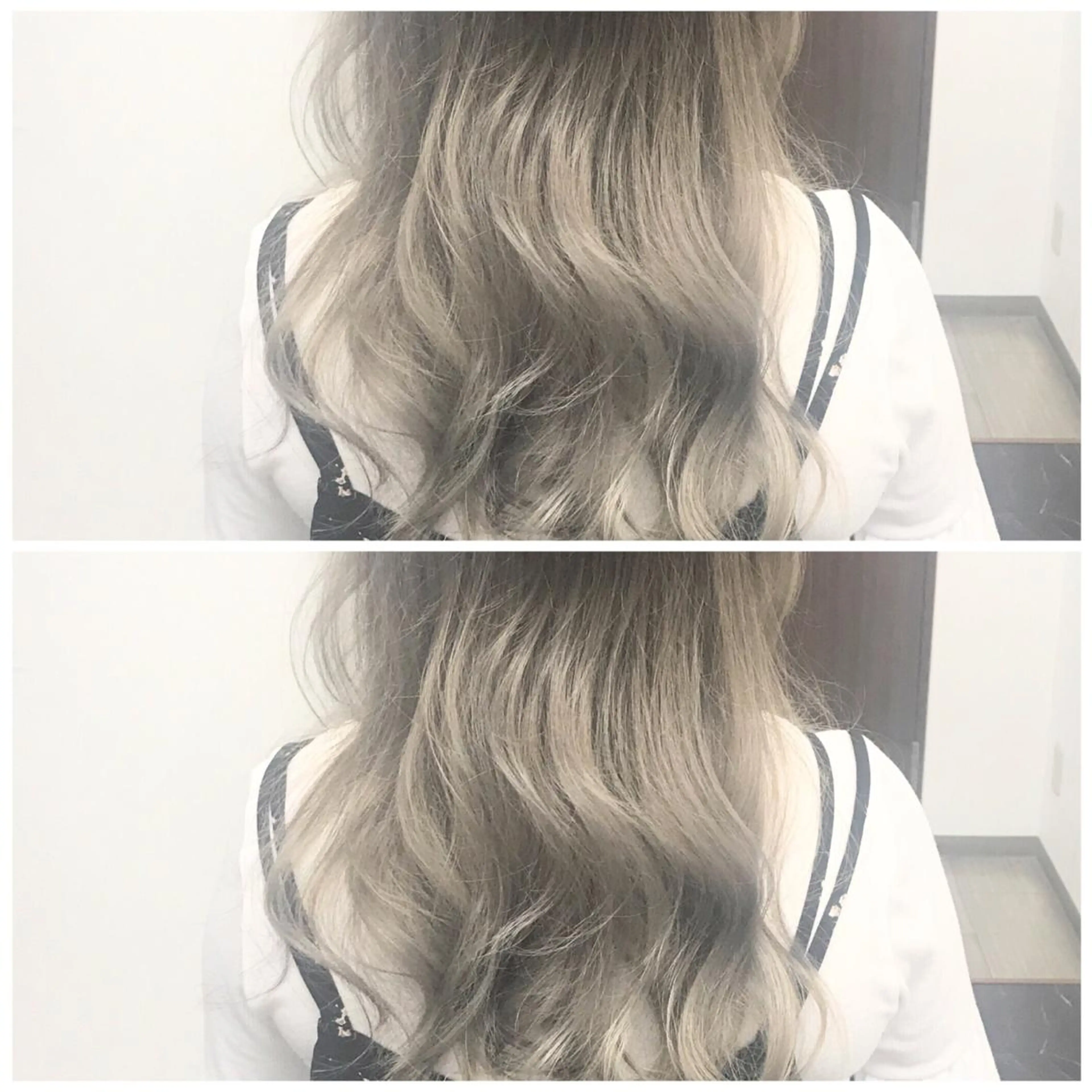 ロング カラー ヤナ マネージャーのヘアスタイル