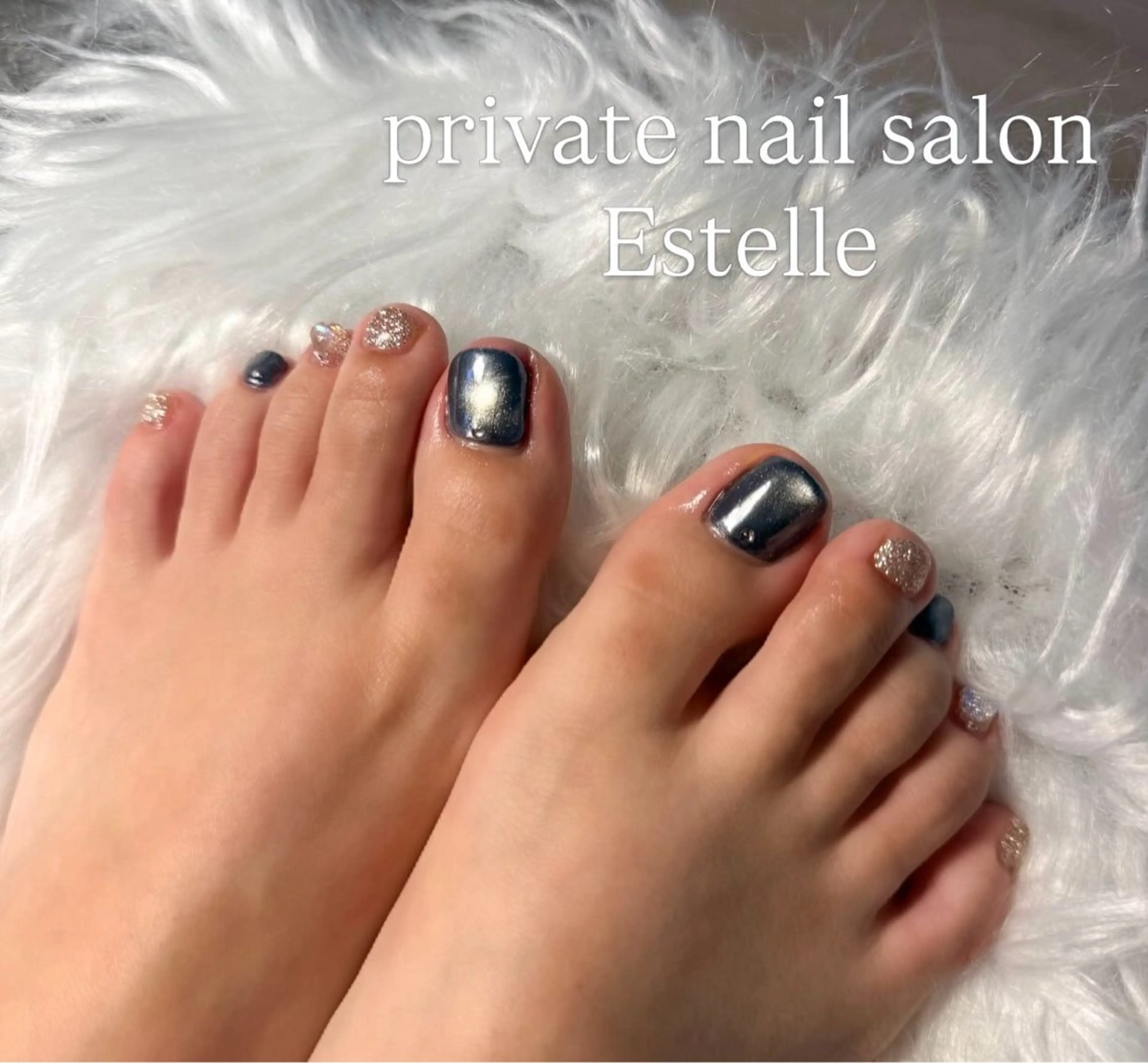 ネイル フットネイル nail salon Estelleのネイルデザイン