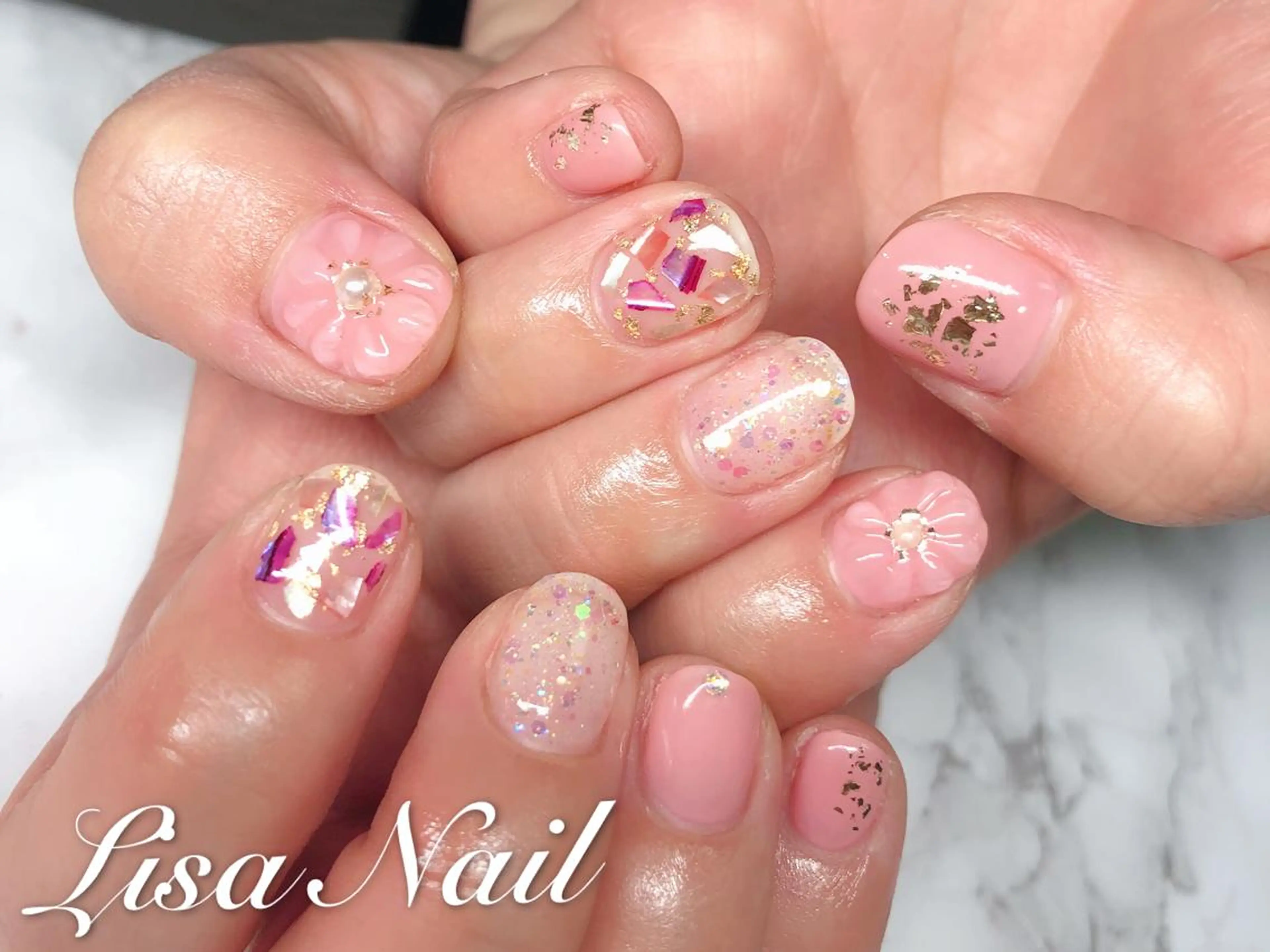 ネイル 🎀 RI🎀のネイルデザイン