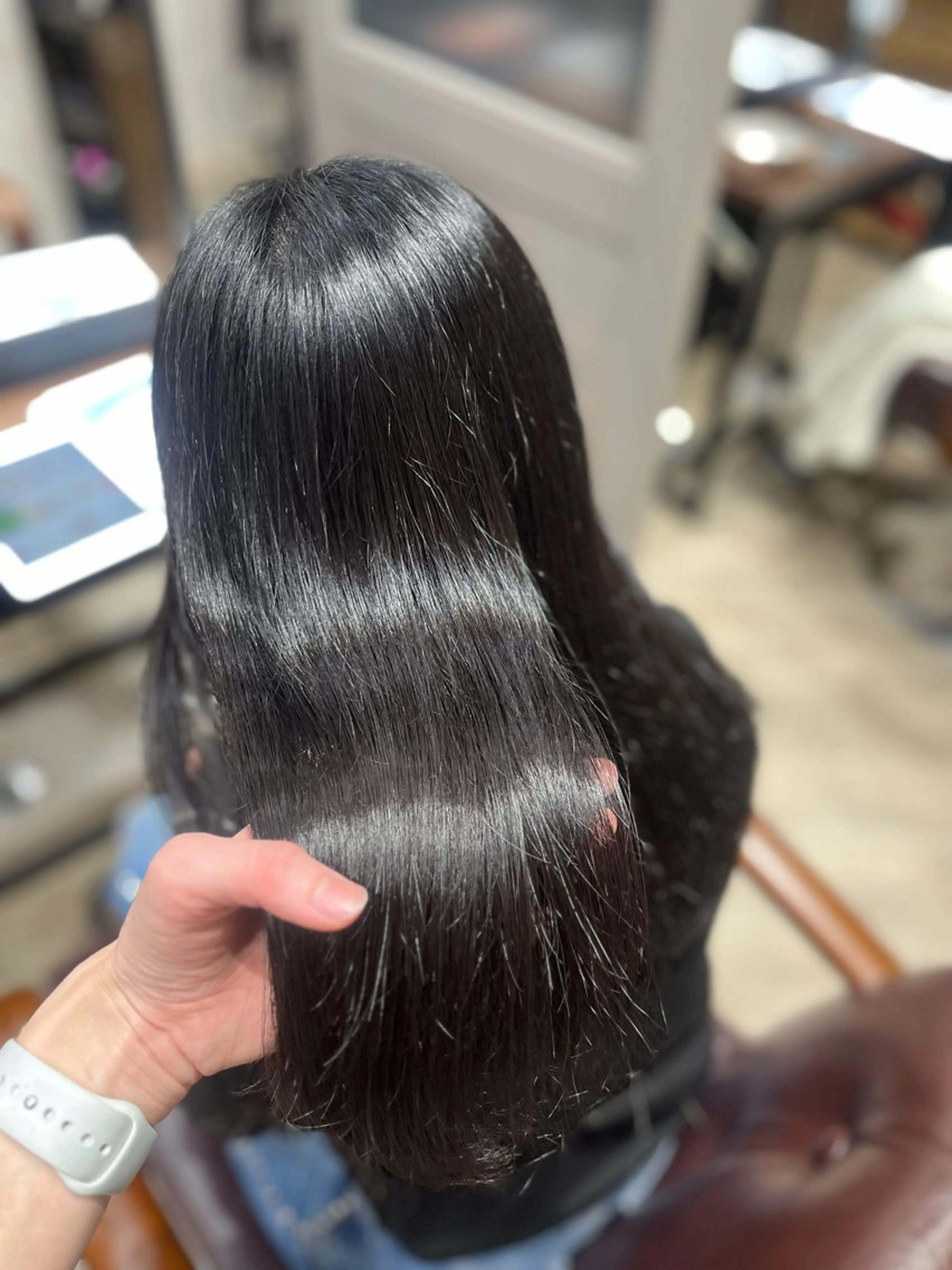 セミロング カラー カット ヘアカラー トリートメント 🫧ぷる艶カラー🫧 Yuubi🦩のヘアスタイル