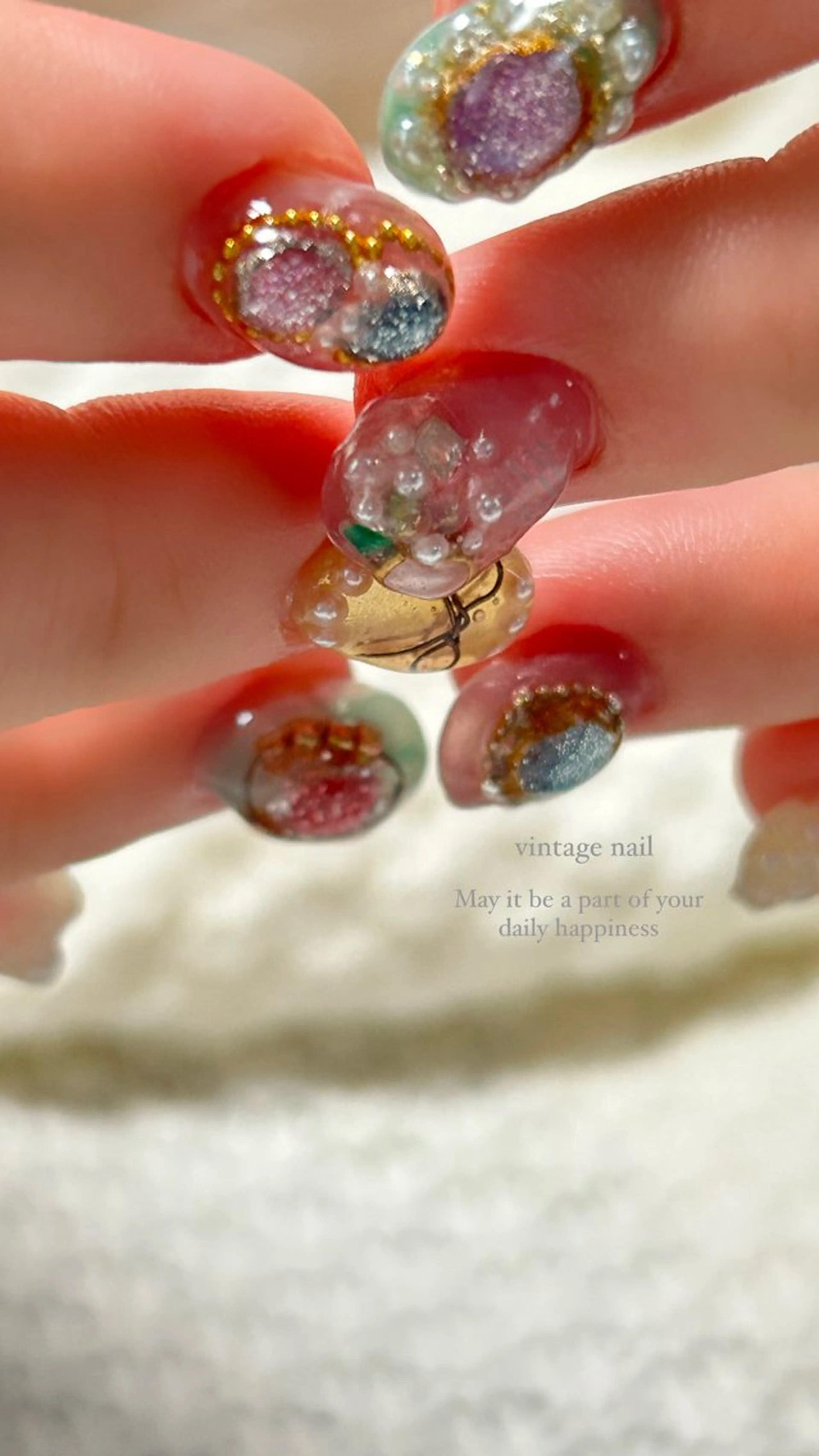 ネイル ハンドネイル lady bird yoshieのネイルデザイン