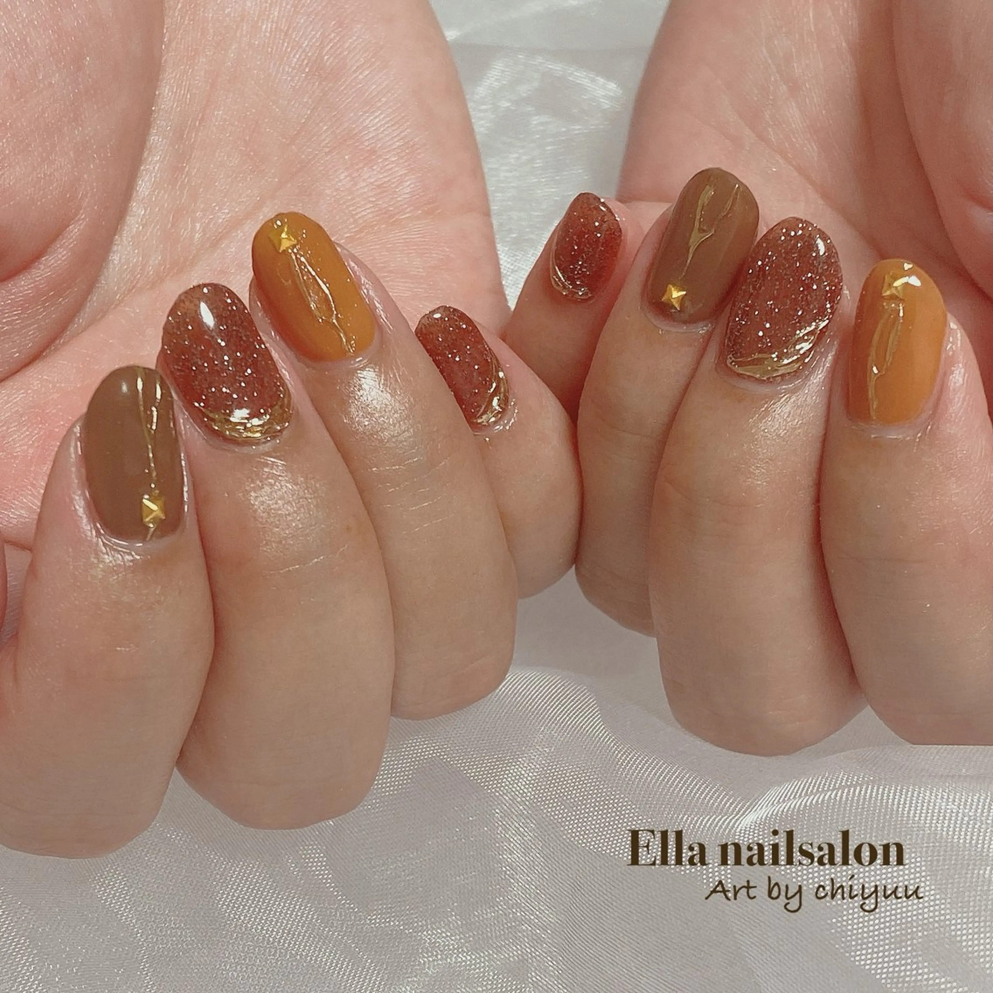 ネイル アートネイル ハンドネイル フットネイル Ella nailsalon所属・Ella nail ちゆうのネイルデザイン