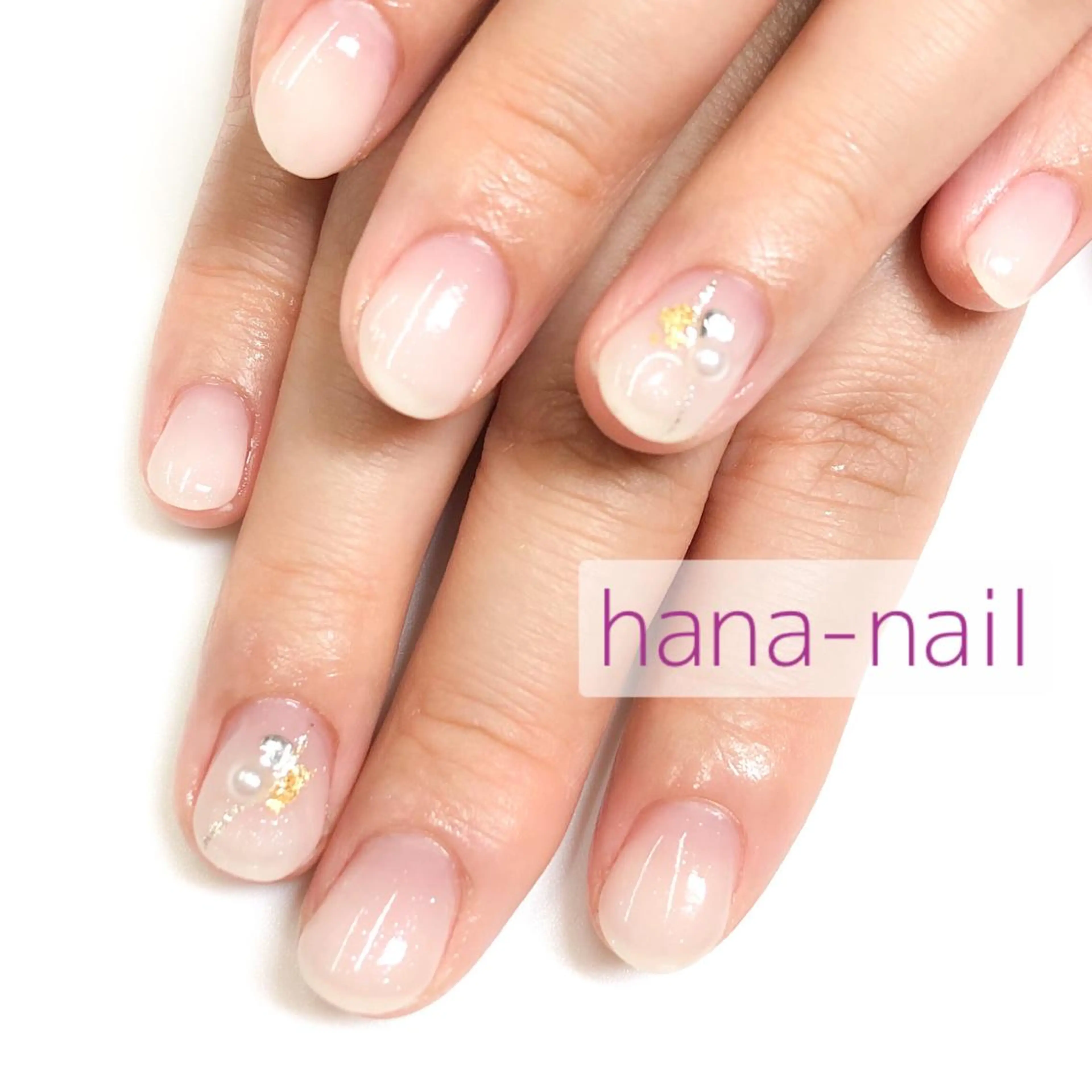 ネイル グラデーション Kao hana-nailのネイルデザイン