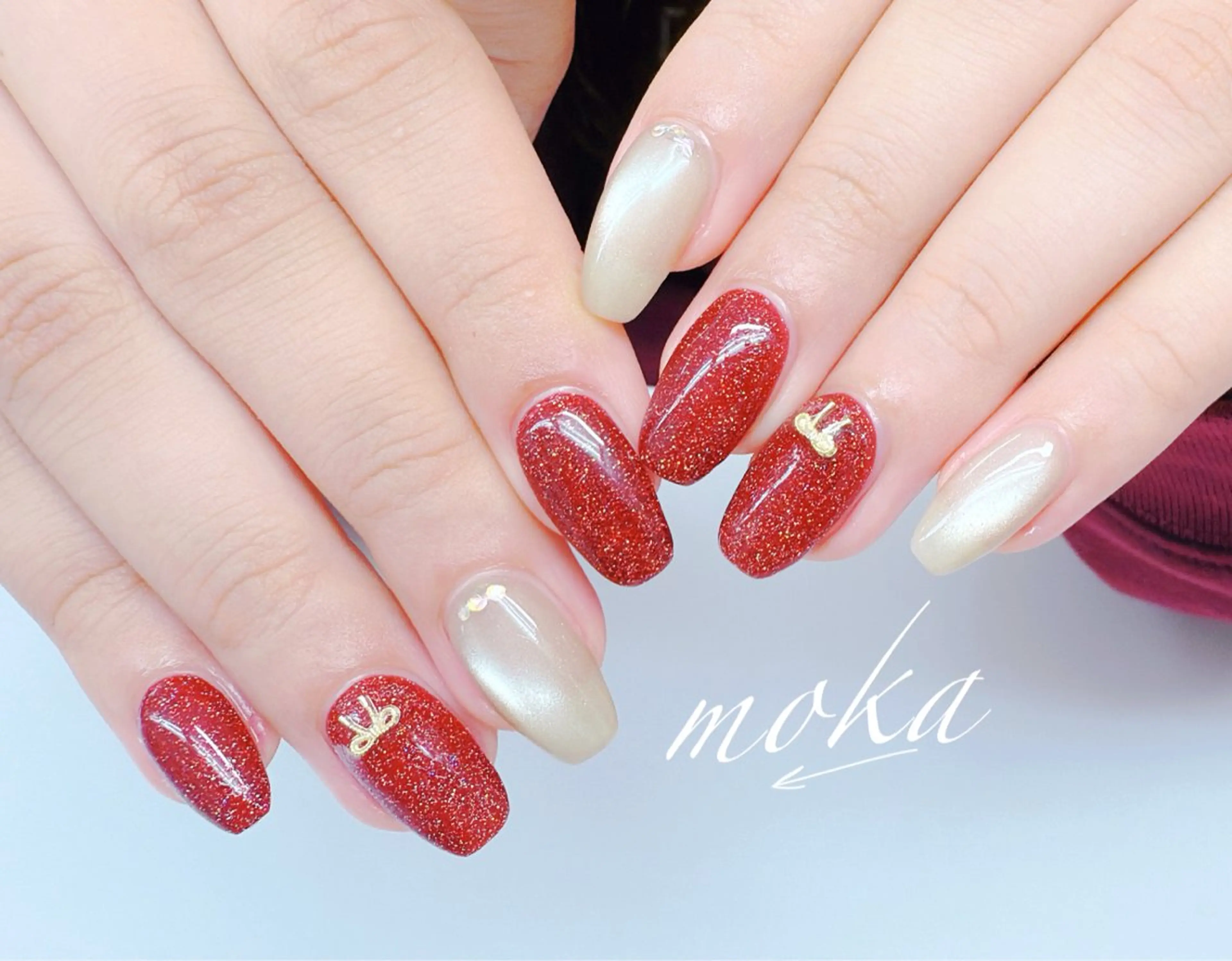 ネイル 胡蝶蘭レディースサロ ンNailMOKAのネイルデザイン