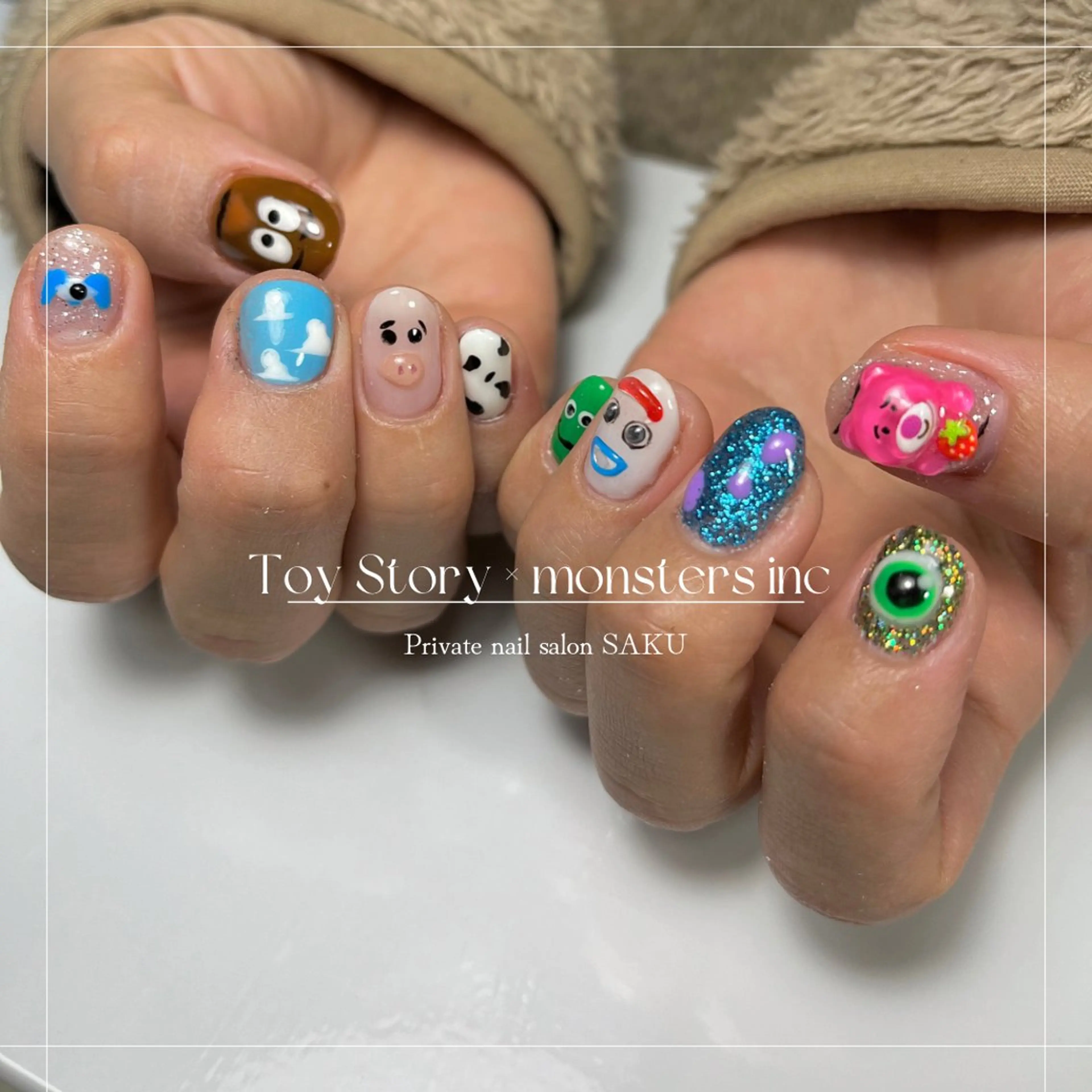 ネイル SAKU nail 作島茜のネイルデザイン