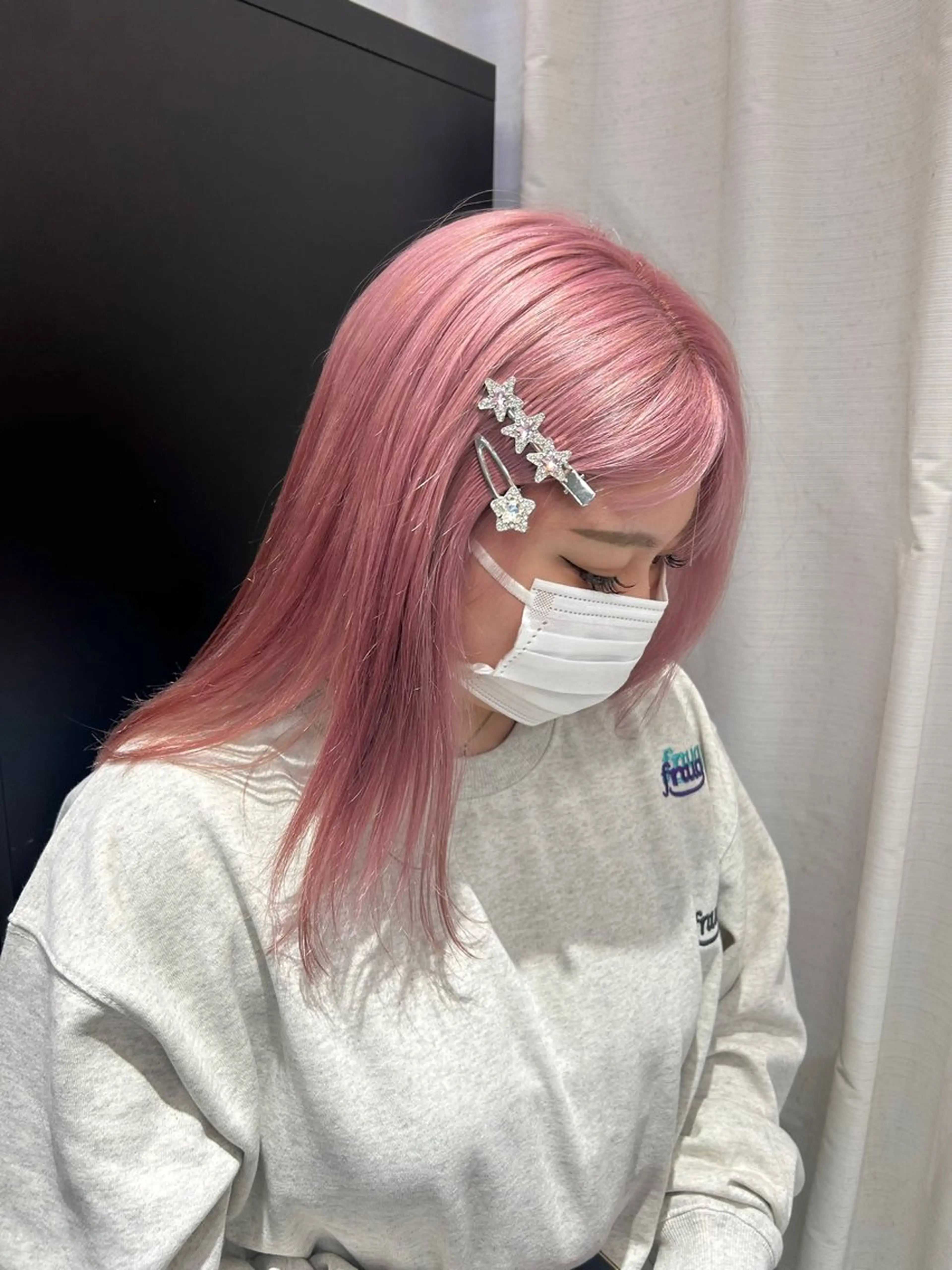 ロング ハイトーン髪質改善 🫧大阪/kanonのヘアスタイル