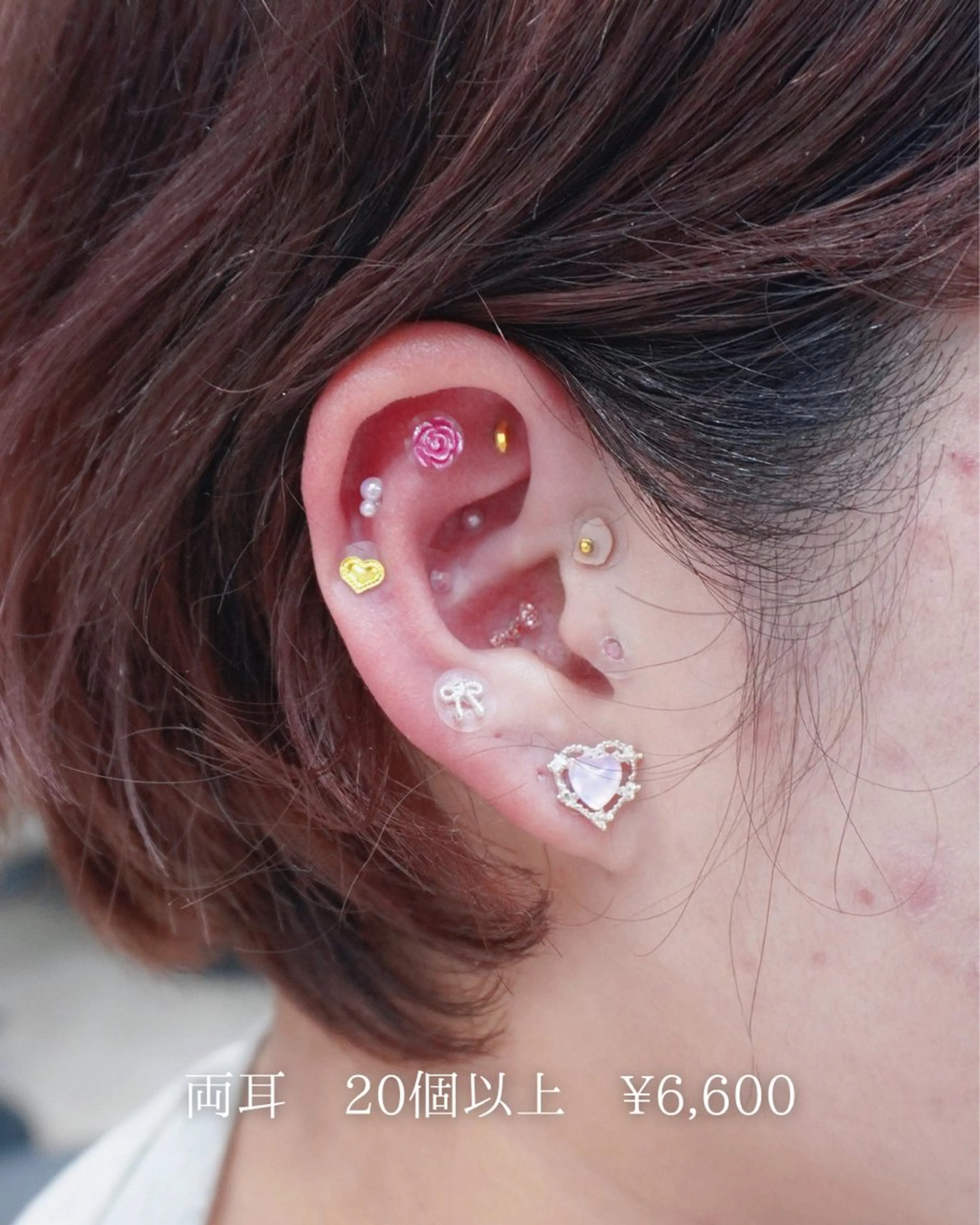 【話題沸騰中】耳ツボジュエリーつけ放題👂🏼💖の写真