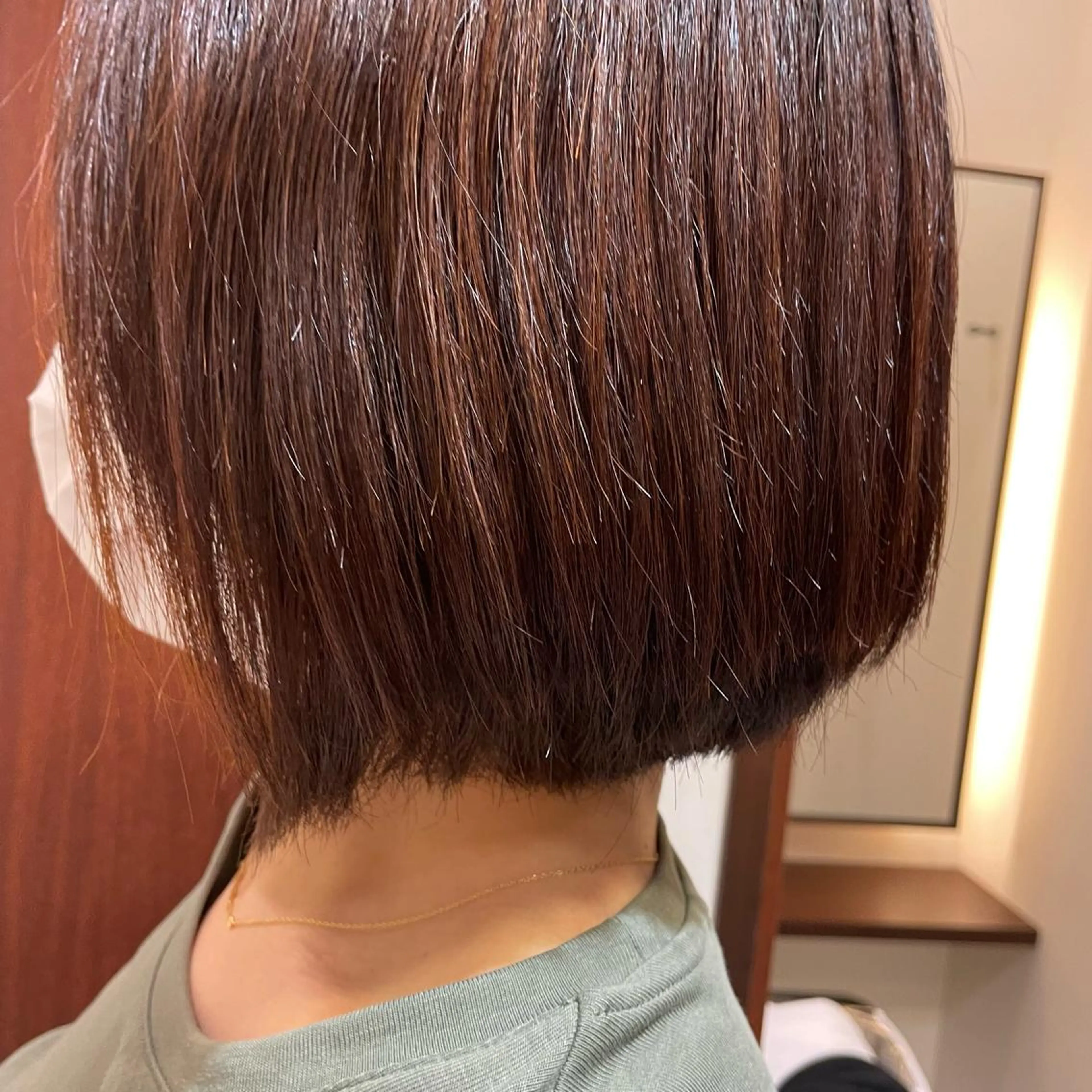 ミディアム カラー 髪質改善✨美髪矯正✨ KAREN🍓のヘアスタイル