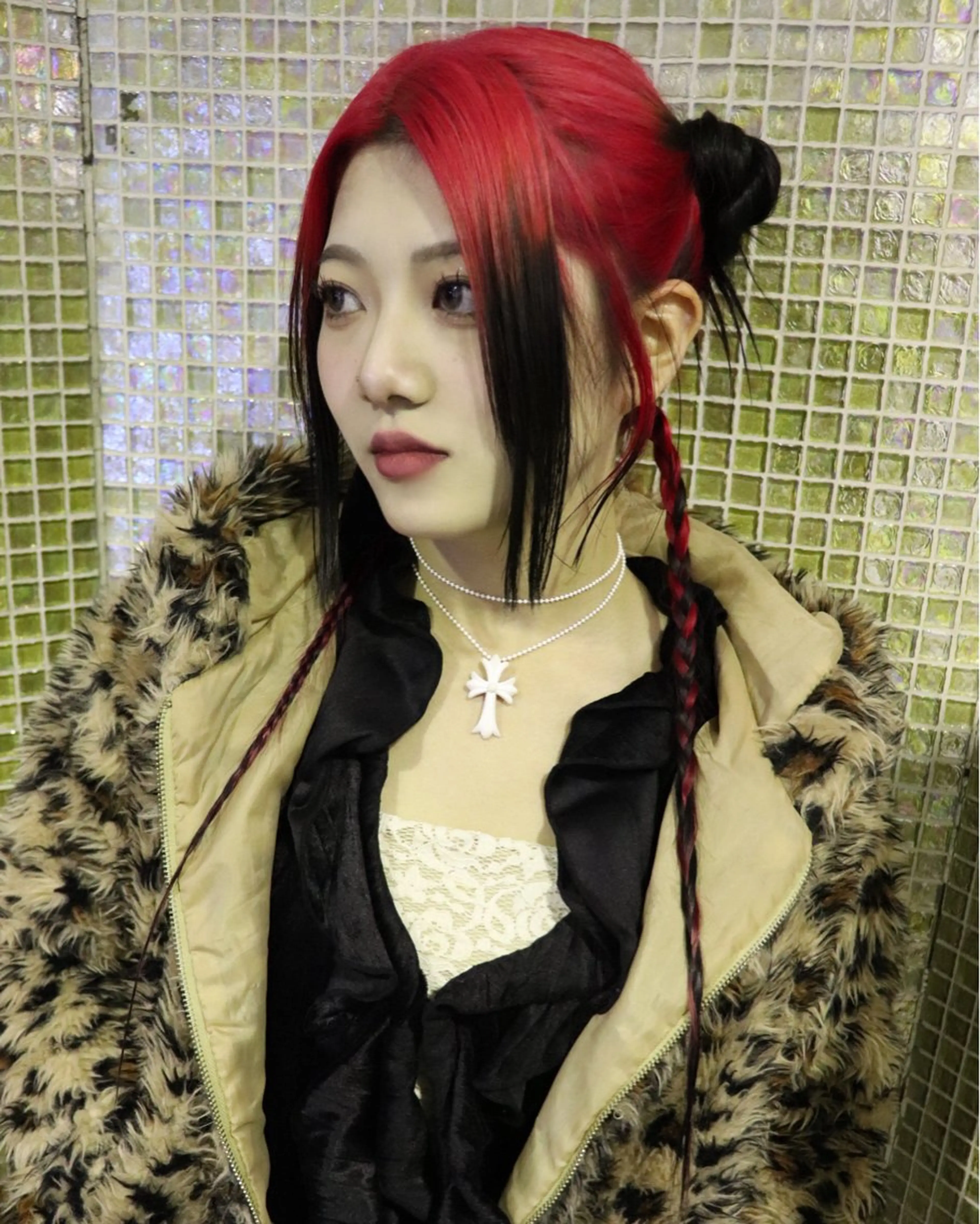 ロング カラー ヘアアレンジ ヘアカラー @kyoniyy KYONIのヘアスタイル