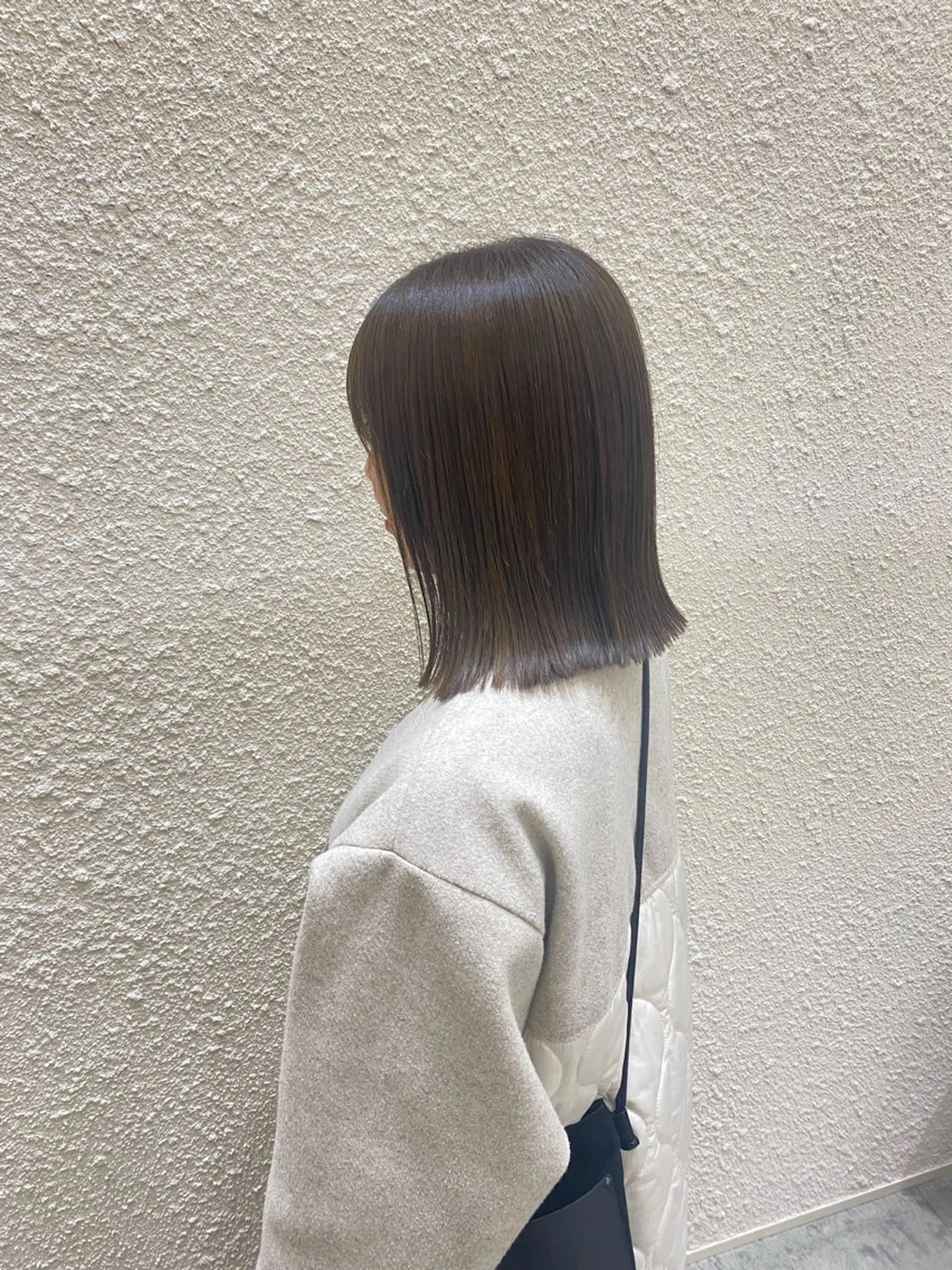 ミディアム que所属・que/清水 未蘭のヘアスタイル