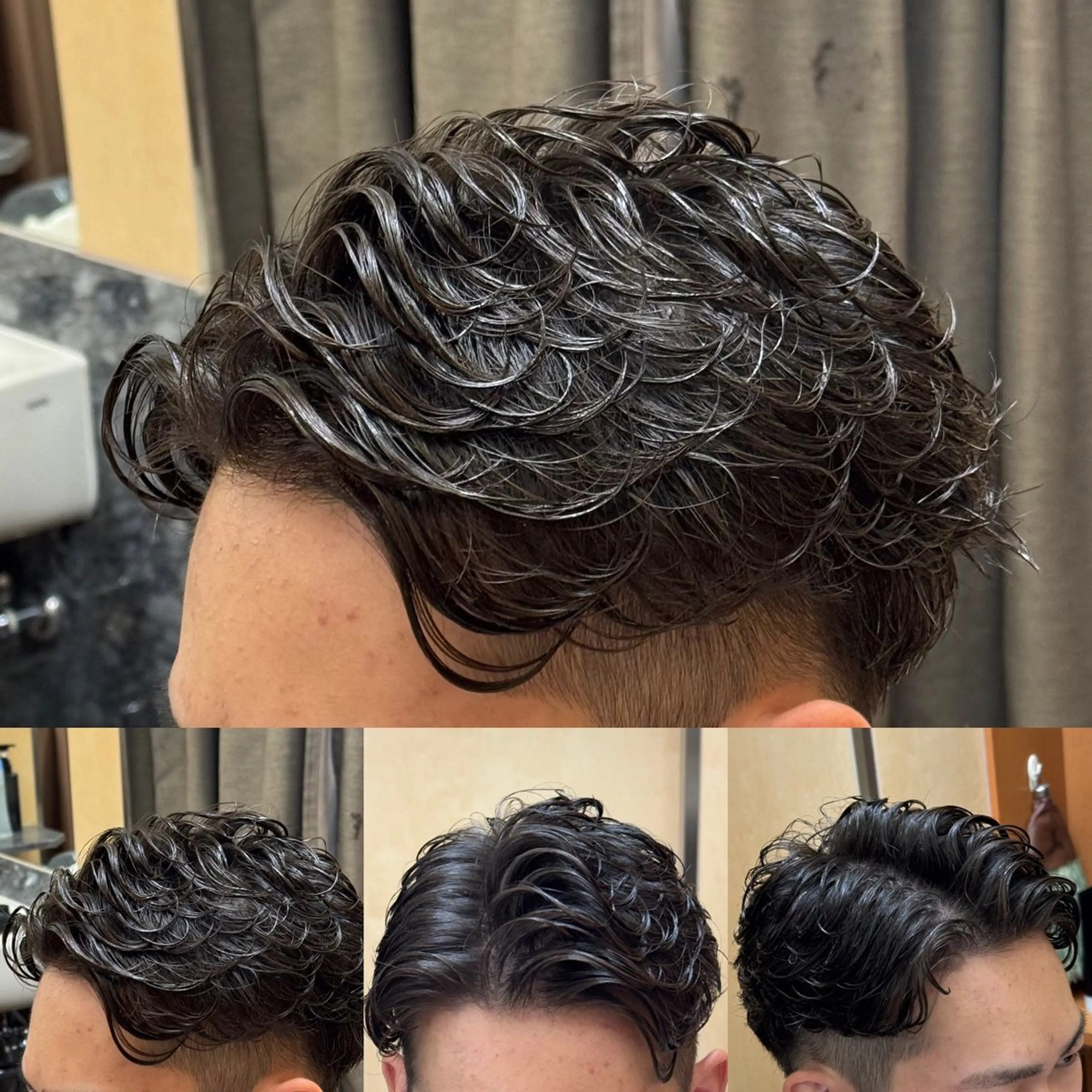 パーマ 小島 優奈のヘアスタイル