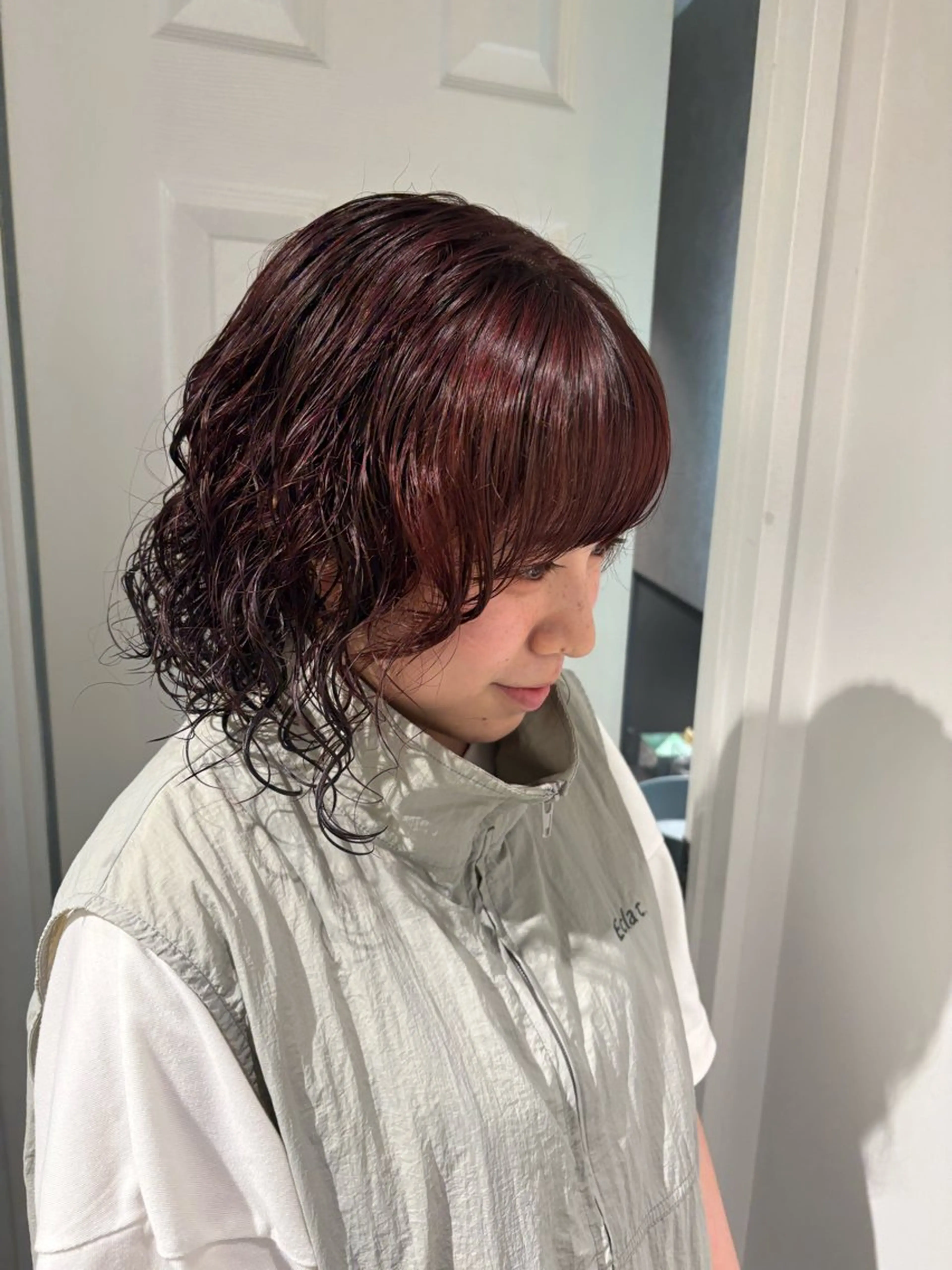 ボブパーマ✨️個性派パーマで可愛く🎶の写真