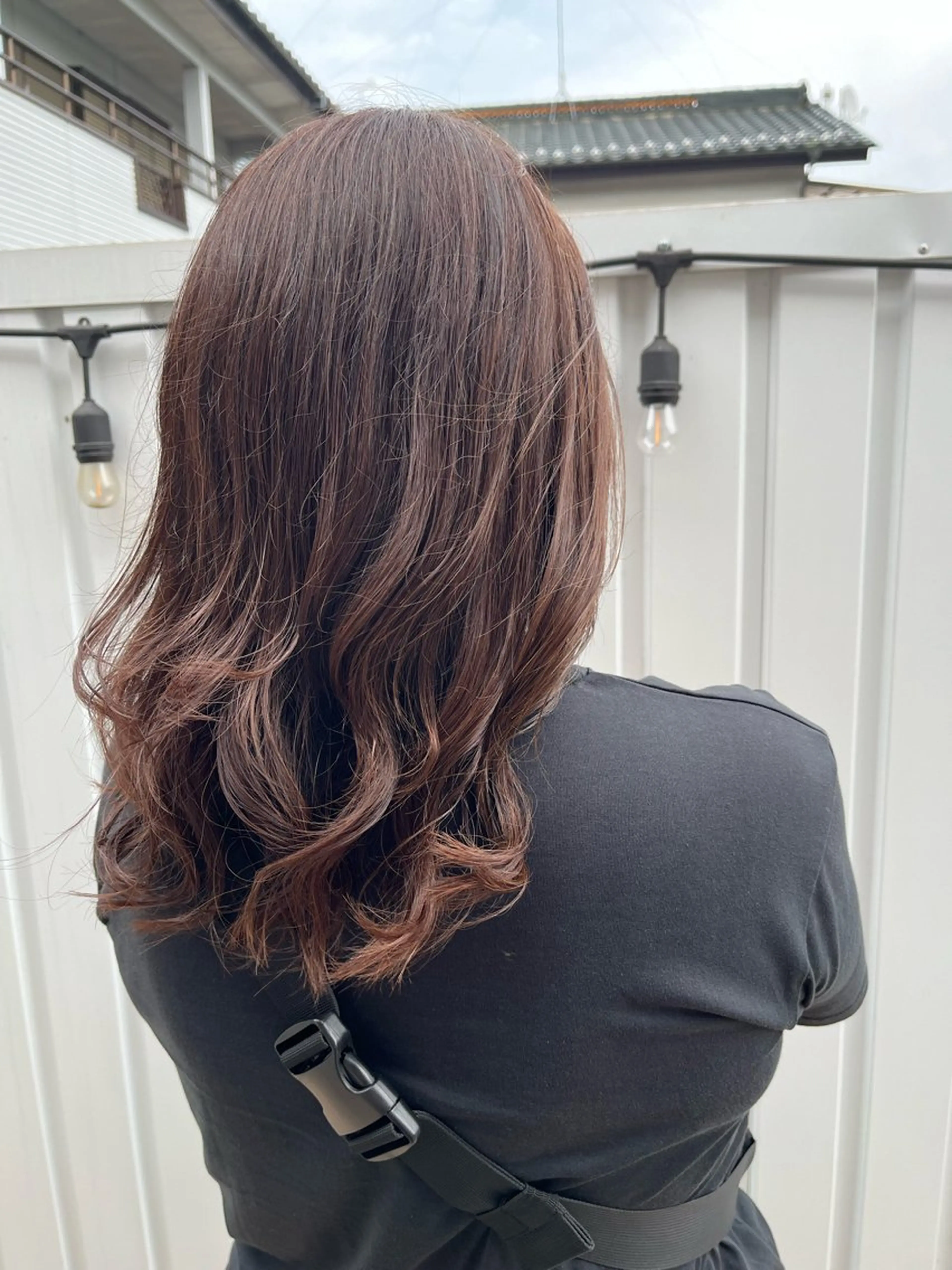 カラー ブラウンカラー ヘアカラー 松井 咲樹のヘアスタイル