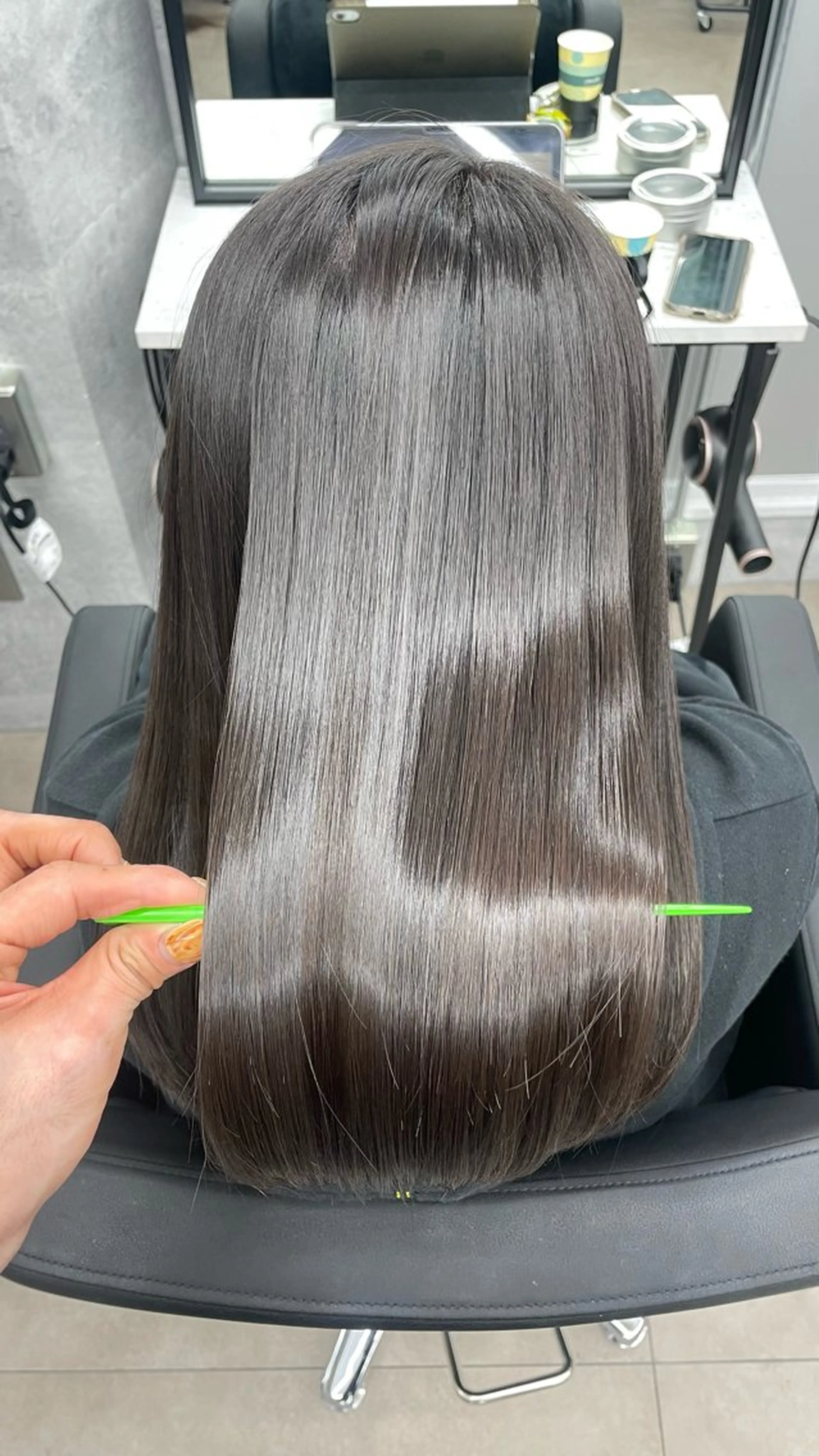 ロング カット 縮毛矯正 トリートメント CYNTHIADUE 店長| IRISUのヘアスタイル