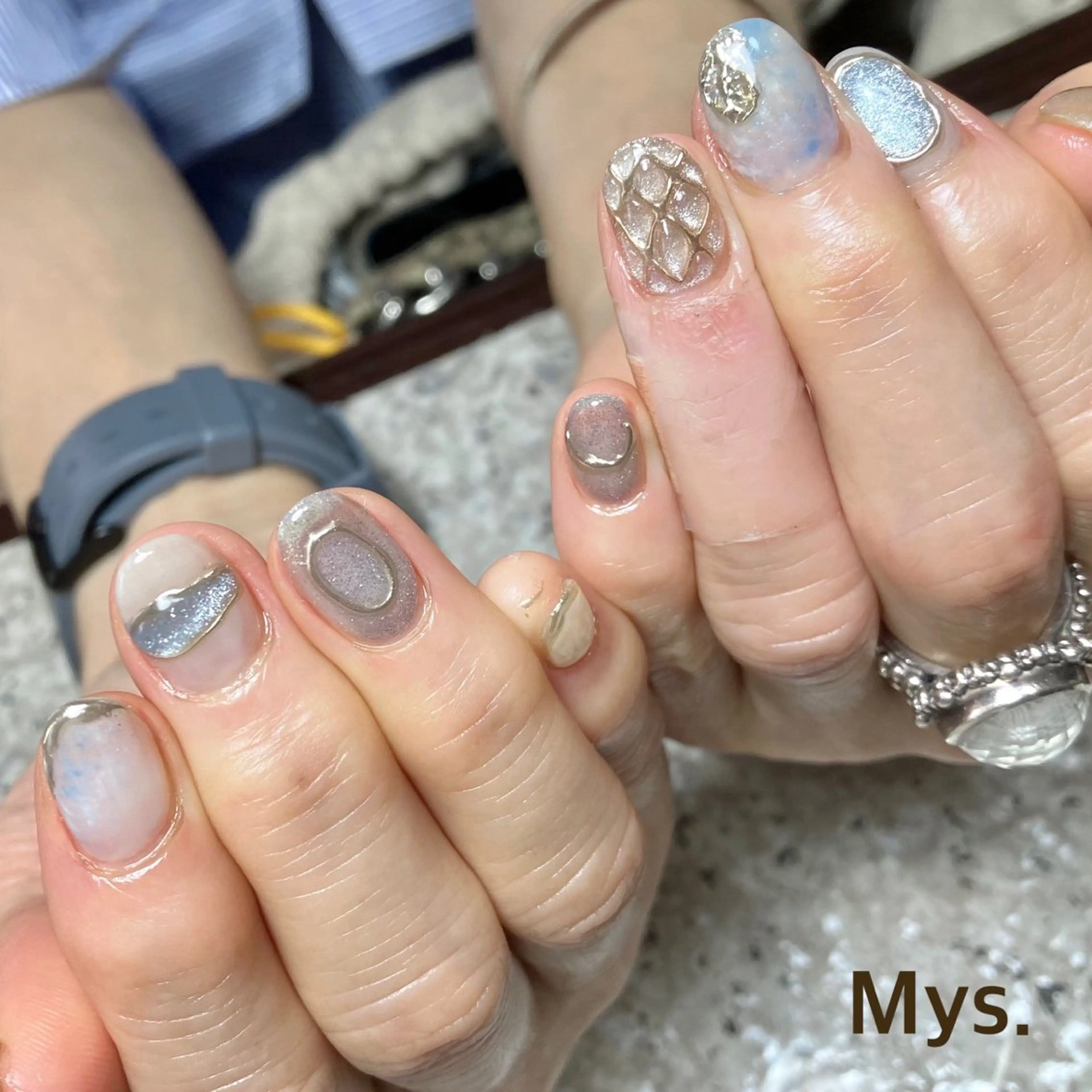ネイル ハンドネイル Mys. 三上紗紀のネイルデザイン