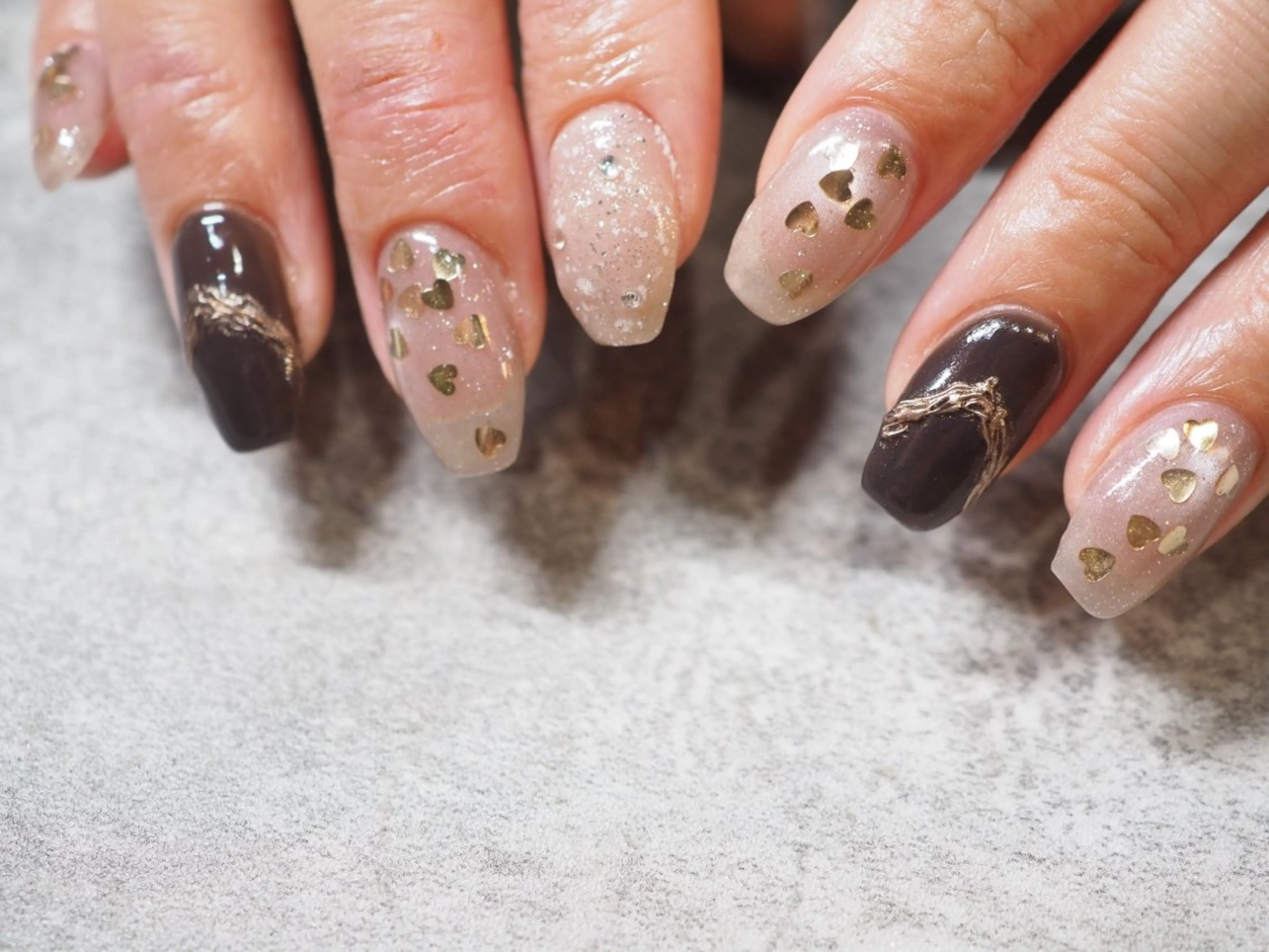 ネイル アートネイル チークネイル フラッシュネイル フットネイル フレンチネイル glaNje shioriのネイルデザイン