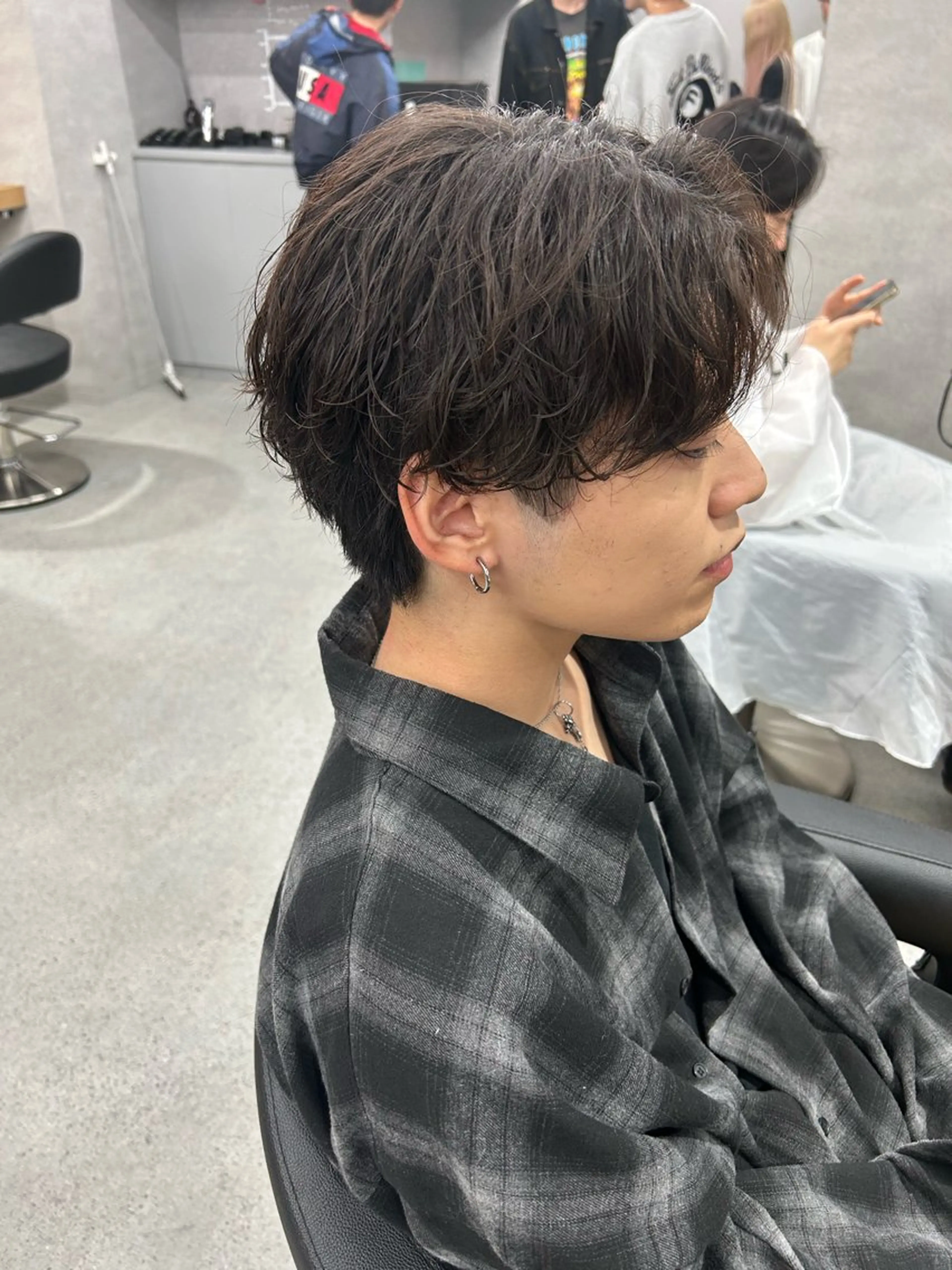 メンズ メンズパーマ 韓国ヘア忠実再現/ 韓国ヘア/tomoのヘアスタイル