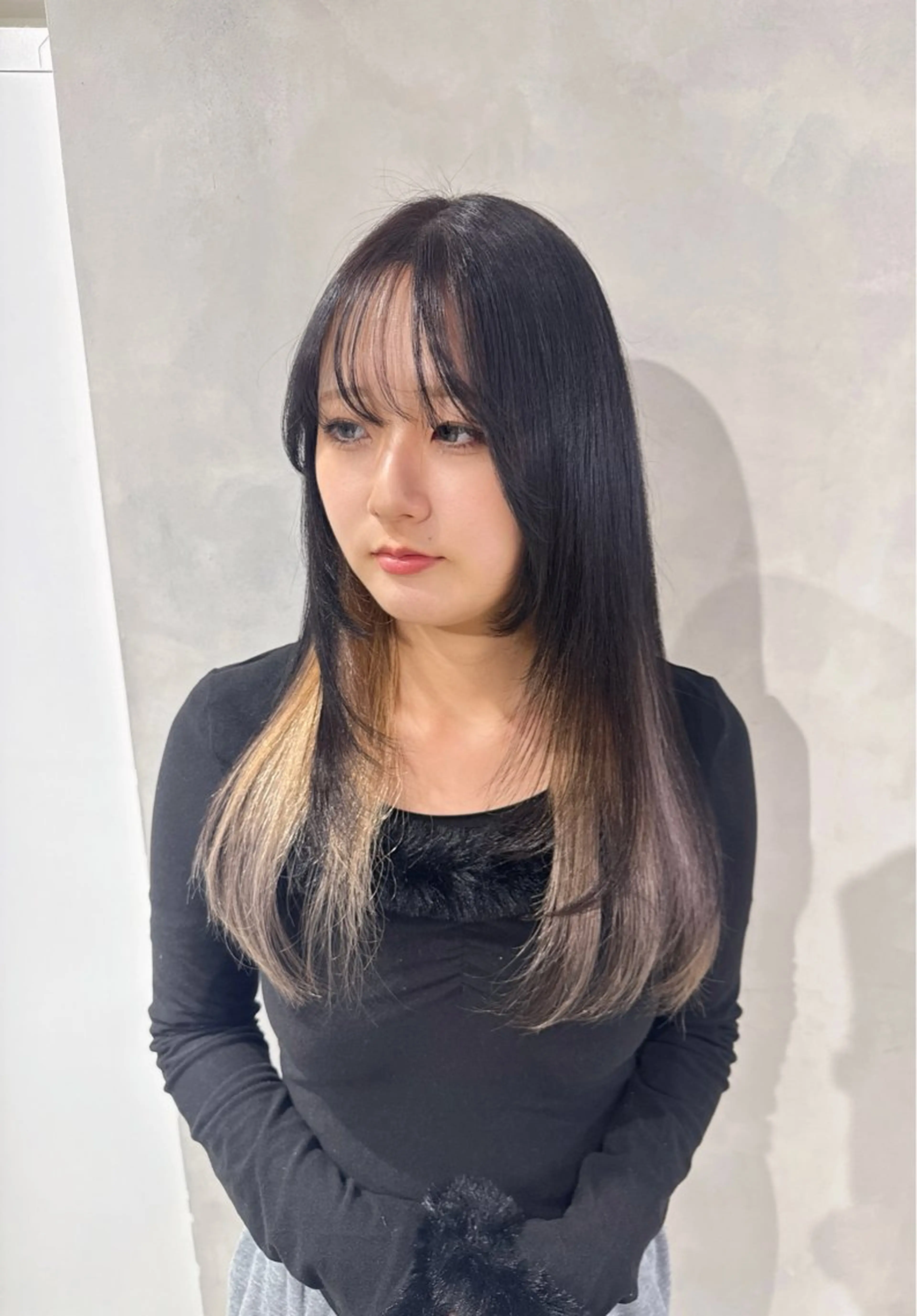 カラー ブロンド インナーカラー カット ヘアカラー トリートメント 透明感カラー✨艶髪 制作🌱山根あゆみのヘアスタイル