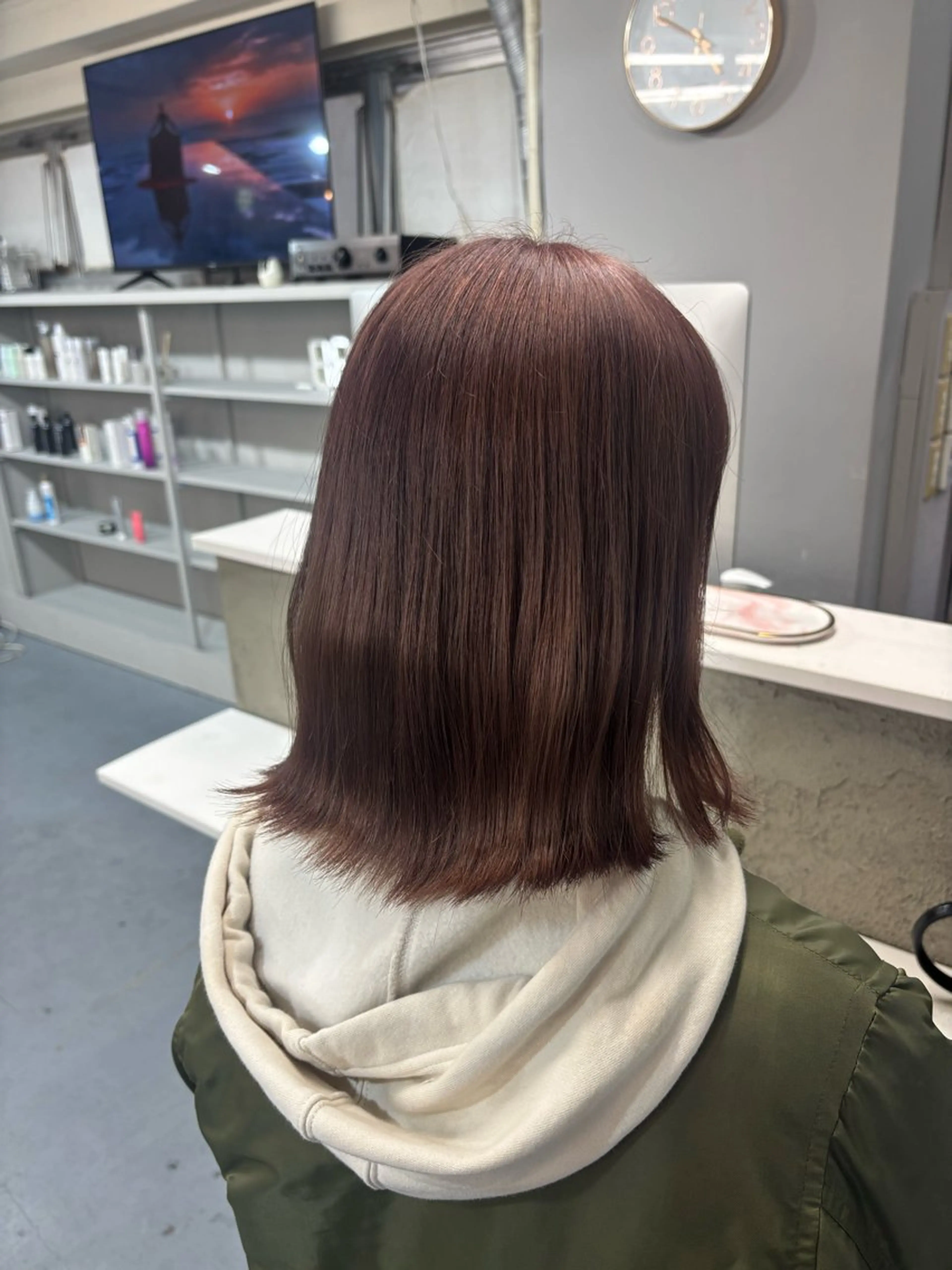 カラー ゆりか /透明感カラーのヘアスタイル