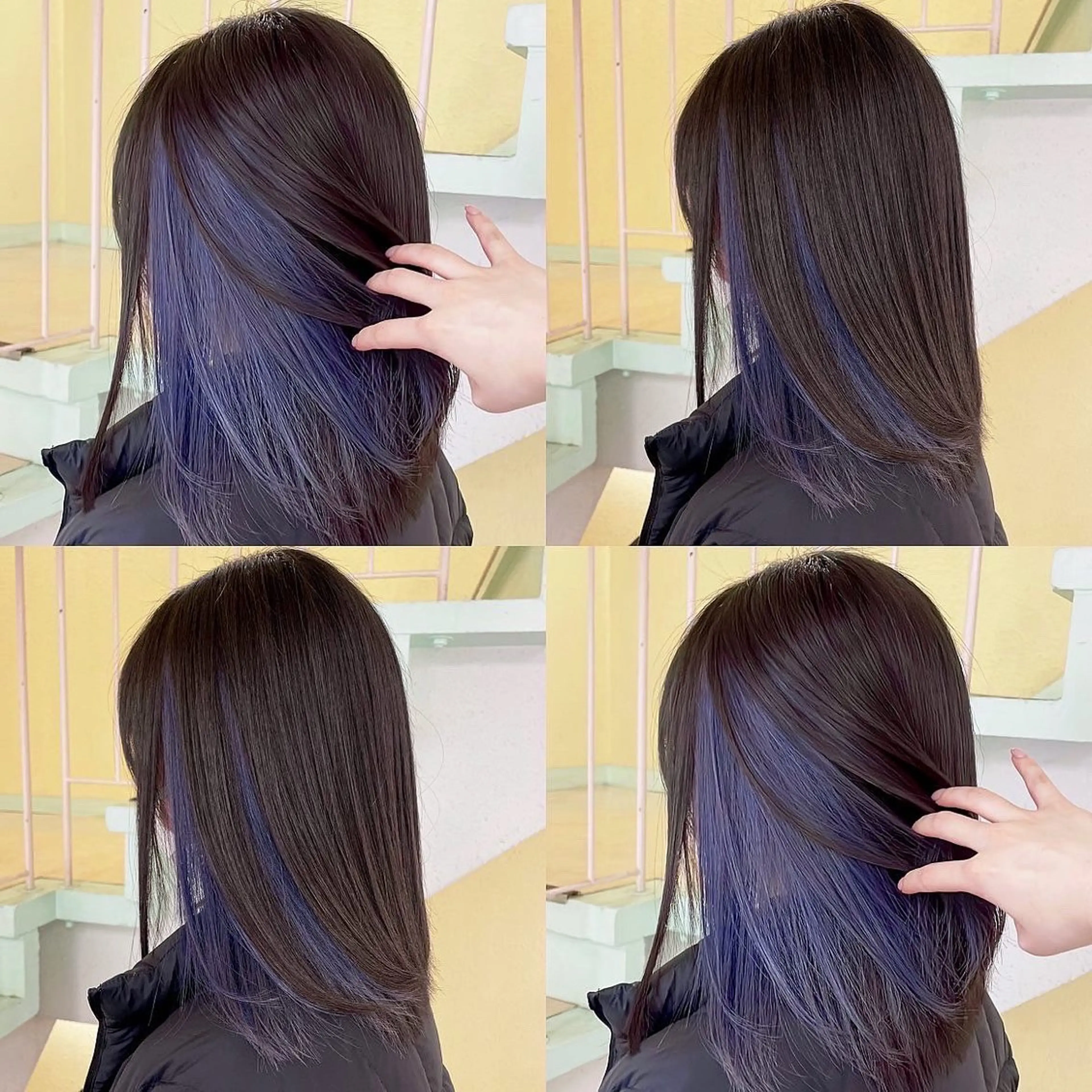 カラー ヘアカラー トリートメント 渋谷:インナーカラー ／🍒エリカ🍒のヘアスタイル