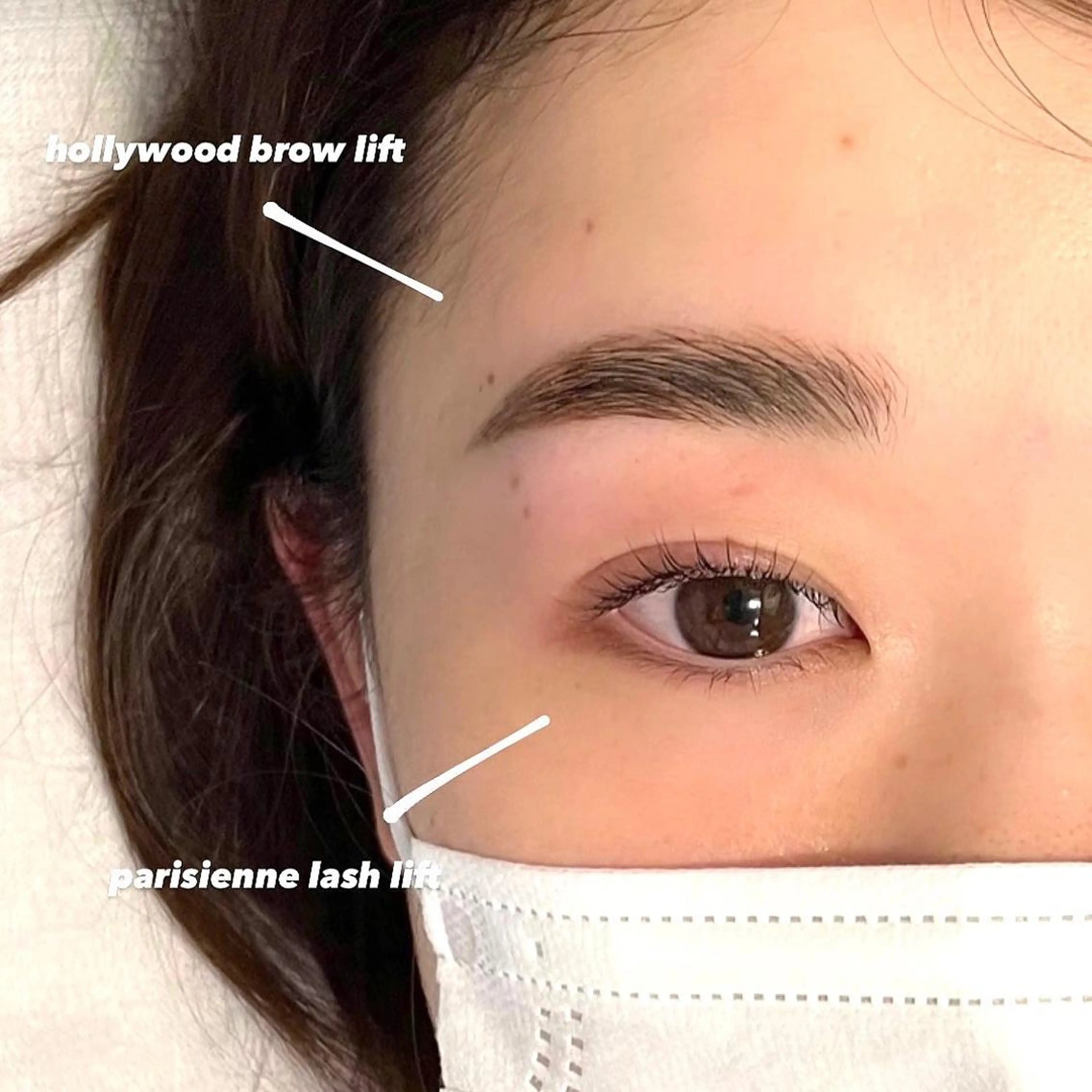 マツエク・マツパ アイブロウ ハリウッドブロウリフト パリジェンヌラッシュリフト 吉祥寺kasumi 🌛eye/browのマツエク・マツパデザイン