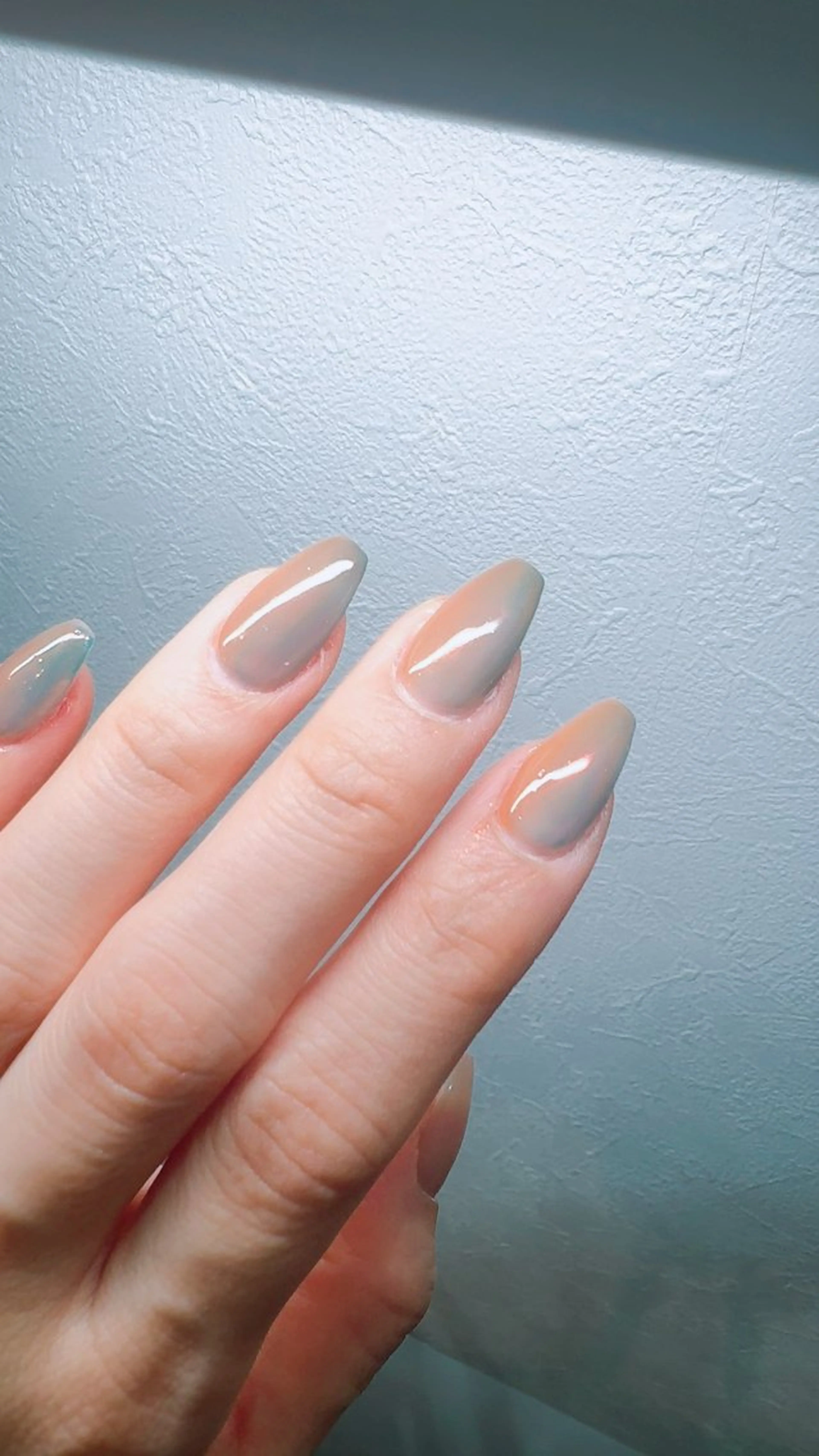 ネイル グラデーション ミラーネイル ニュアンスネイル nailsalon urümのネイルデザイン