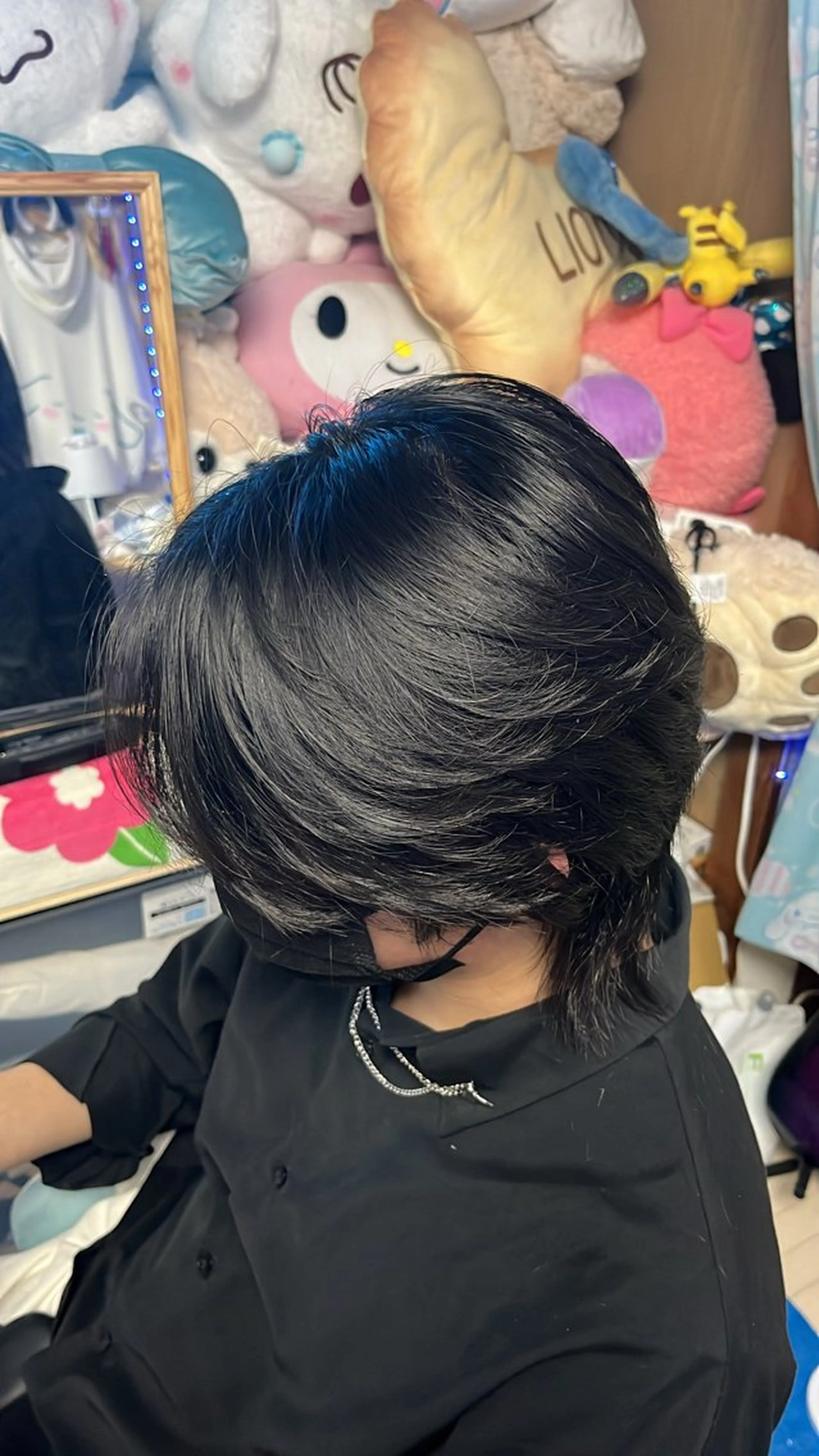 メンズ 🌈推し活ハイトーン 💫荒川結星のヘアスタイル