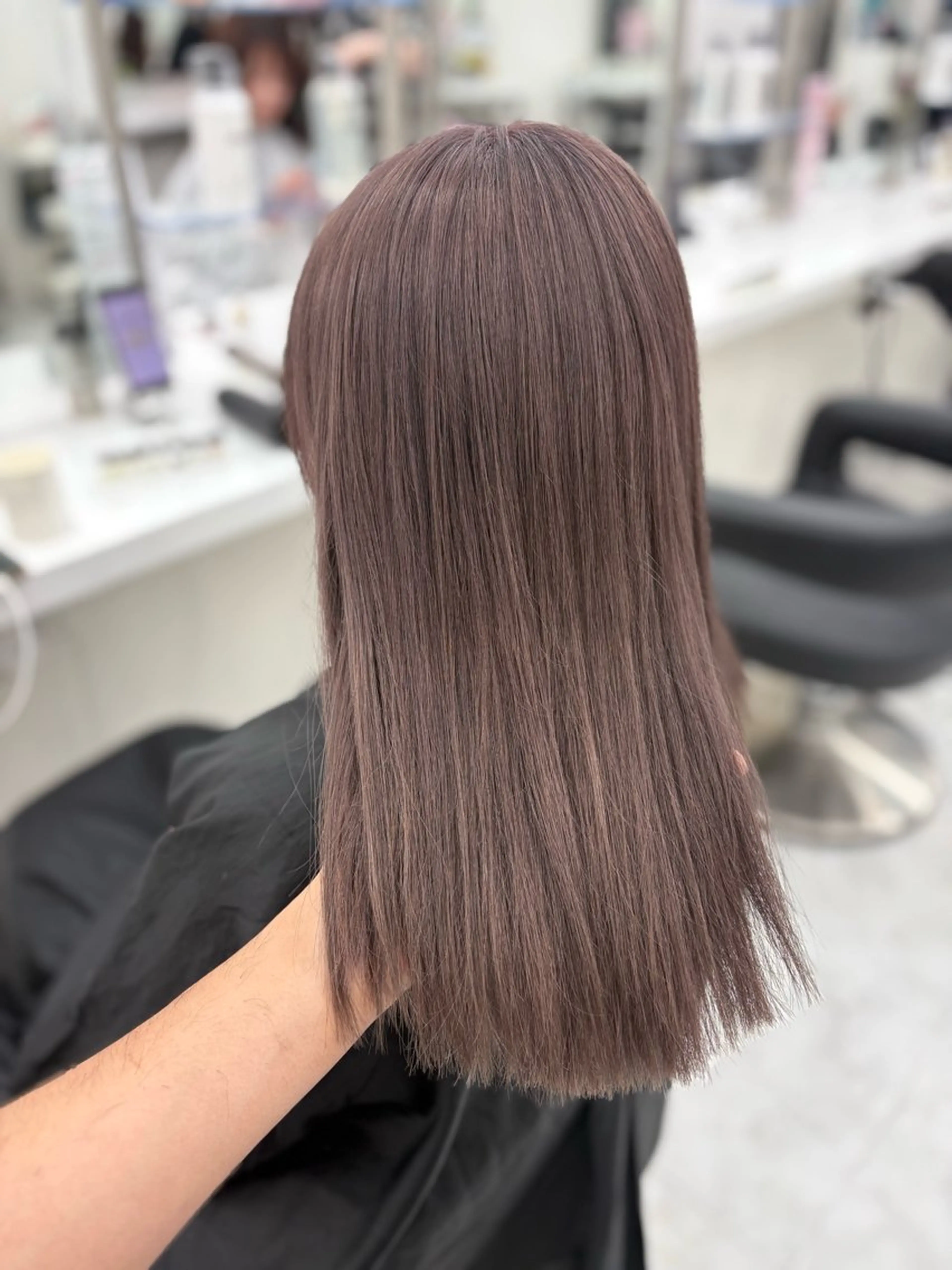 ロング カラー ヘアカラー トリートメント ヘッドスパ ヘアセット ♦️暖色/縮毛矯正/ 🫗kazuki♦️のヘアスタイル
