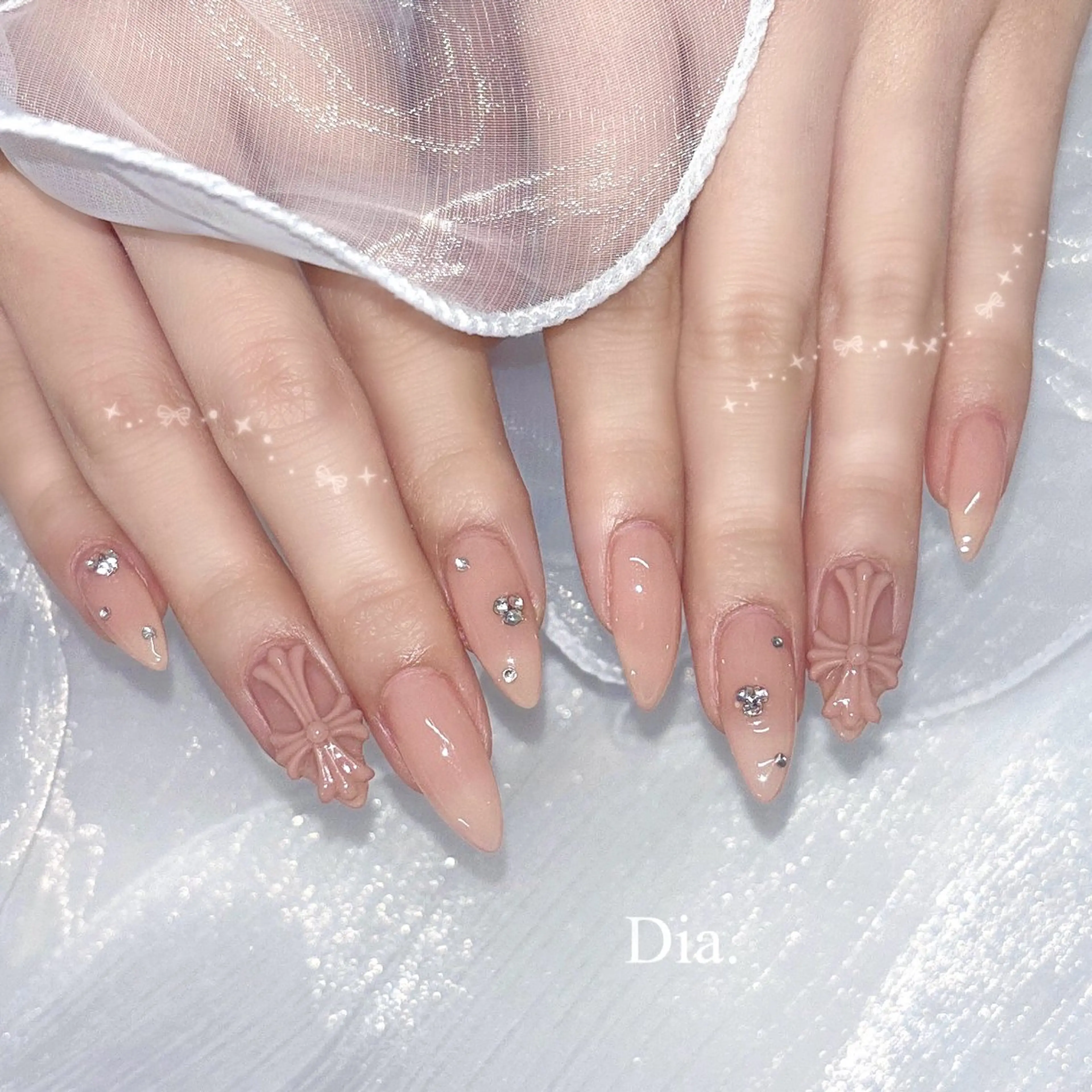 ネイル ハンドネイル minori 💎Dia.のネイルデザイン