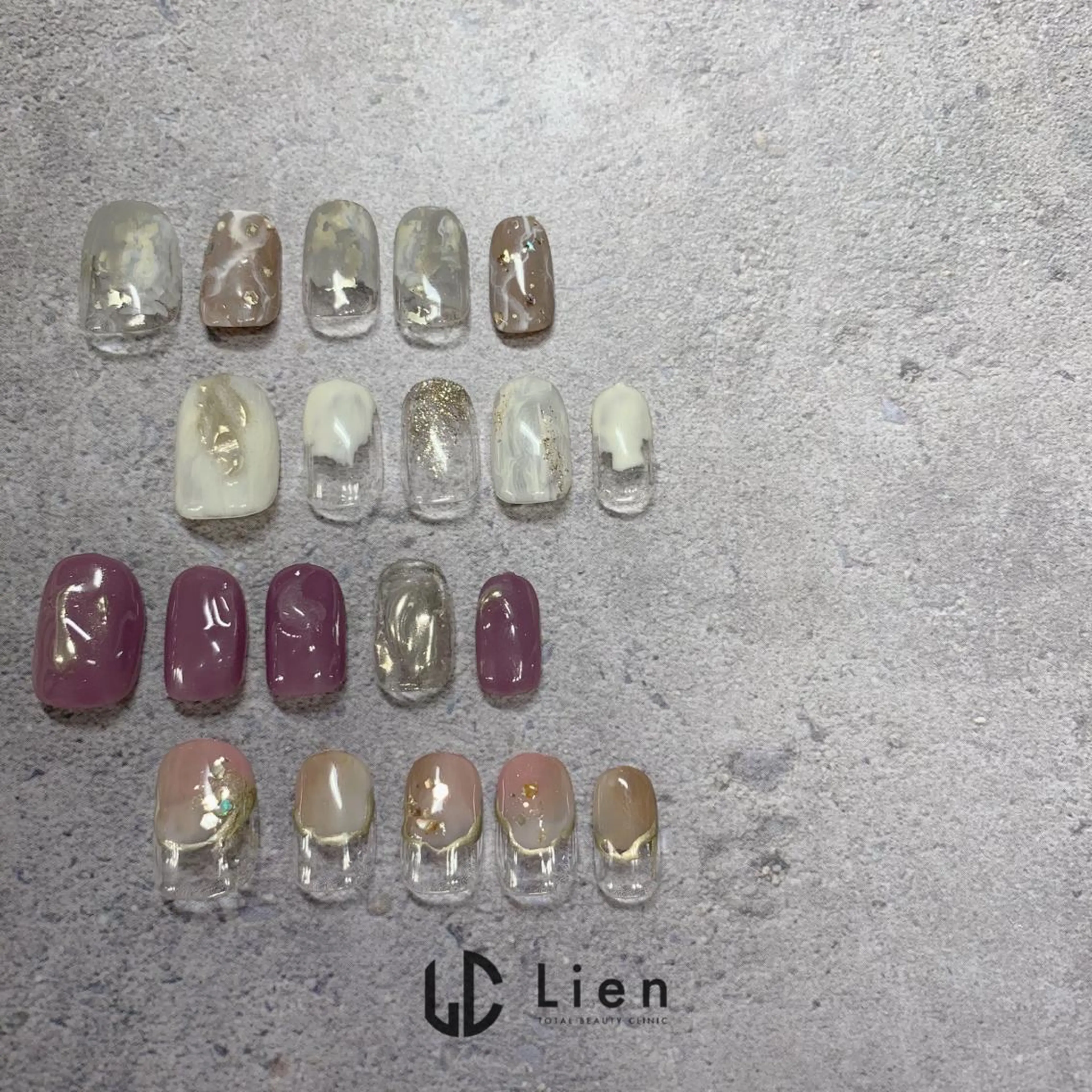 ネイル ジェルネイル 山田 真里のネイルデザイン