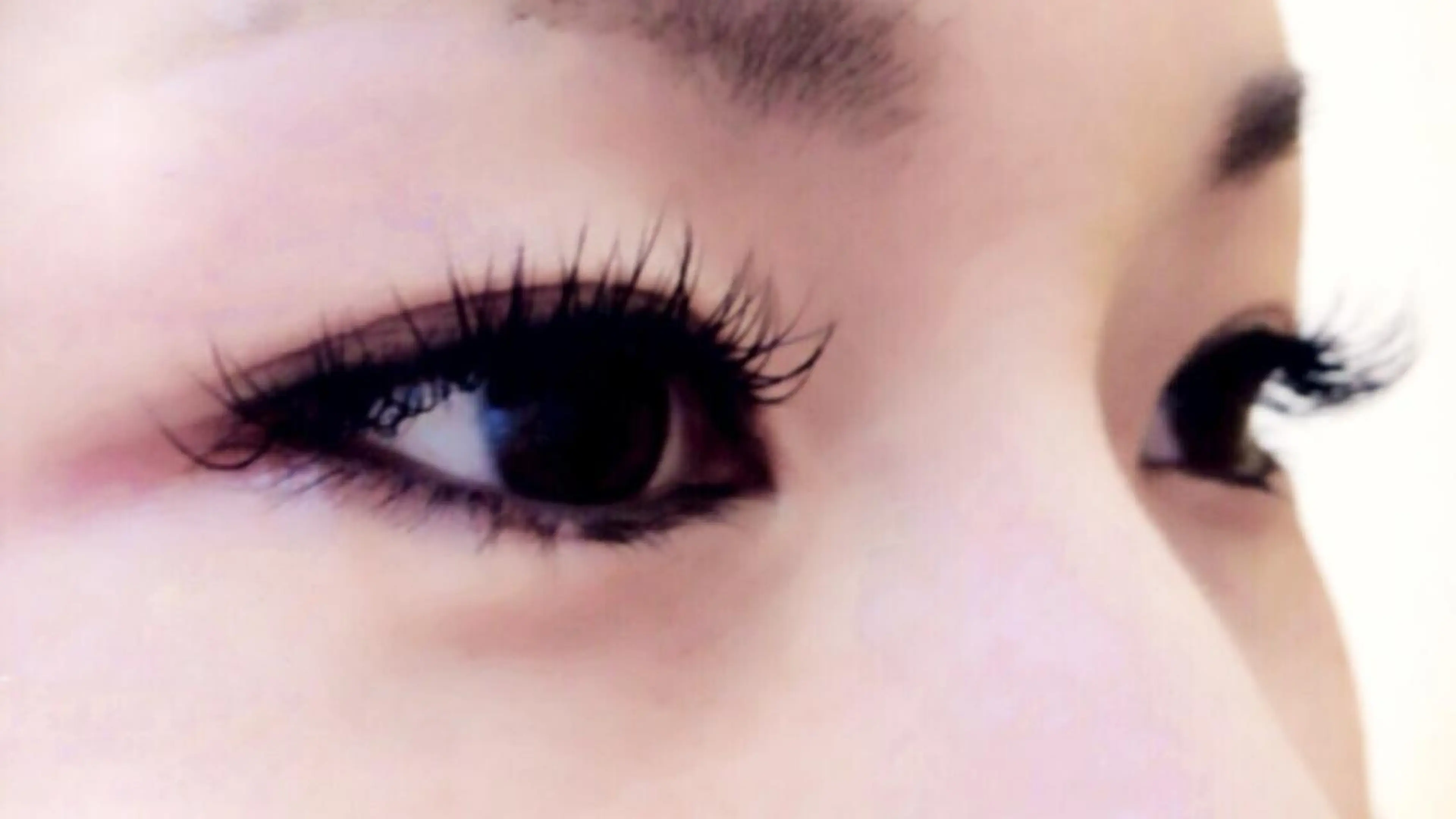 マツエク・マツパ 付け放題 Cカール 目尻長め Anlly hair所属・加賀谷 彩のマツエク・マツパデザイン