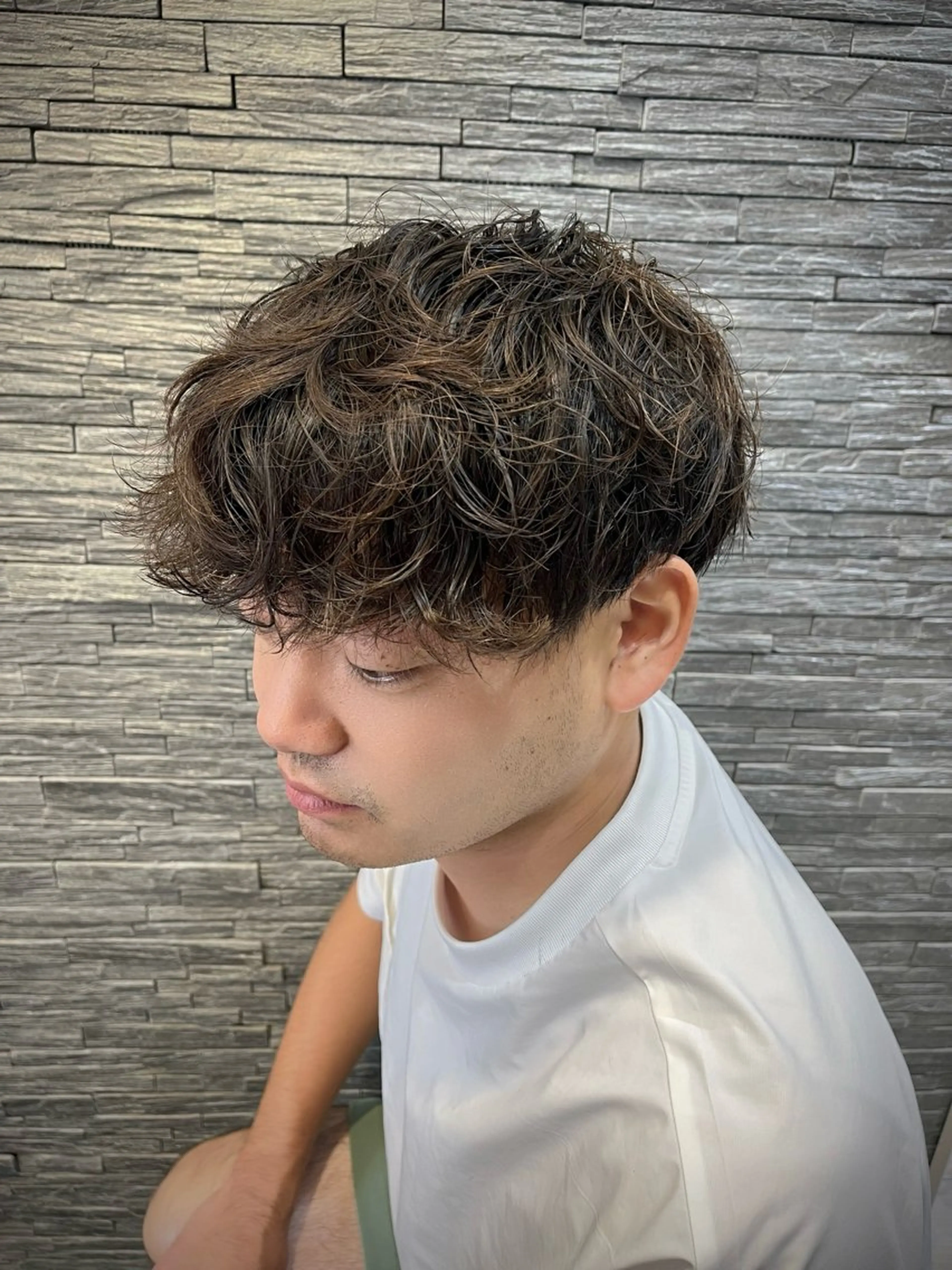 パーマ メンズ OJIMA YUKAのヘアスタイル