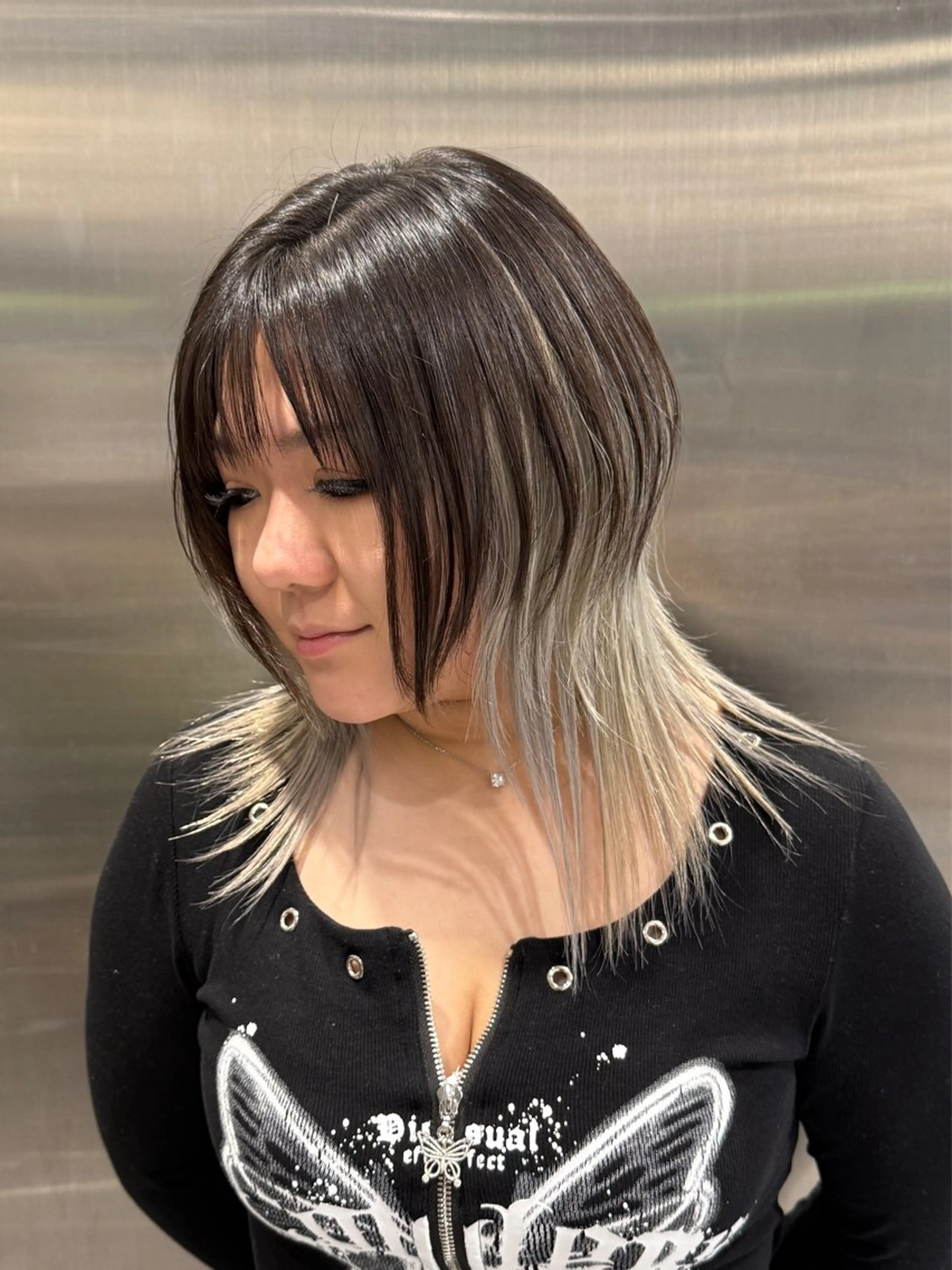 ショート カラー カット ヘアカラー 透明感ツヤカラー/ アイリスト/ゆきなのマツエク・マツパデザイン