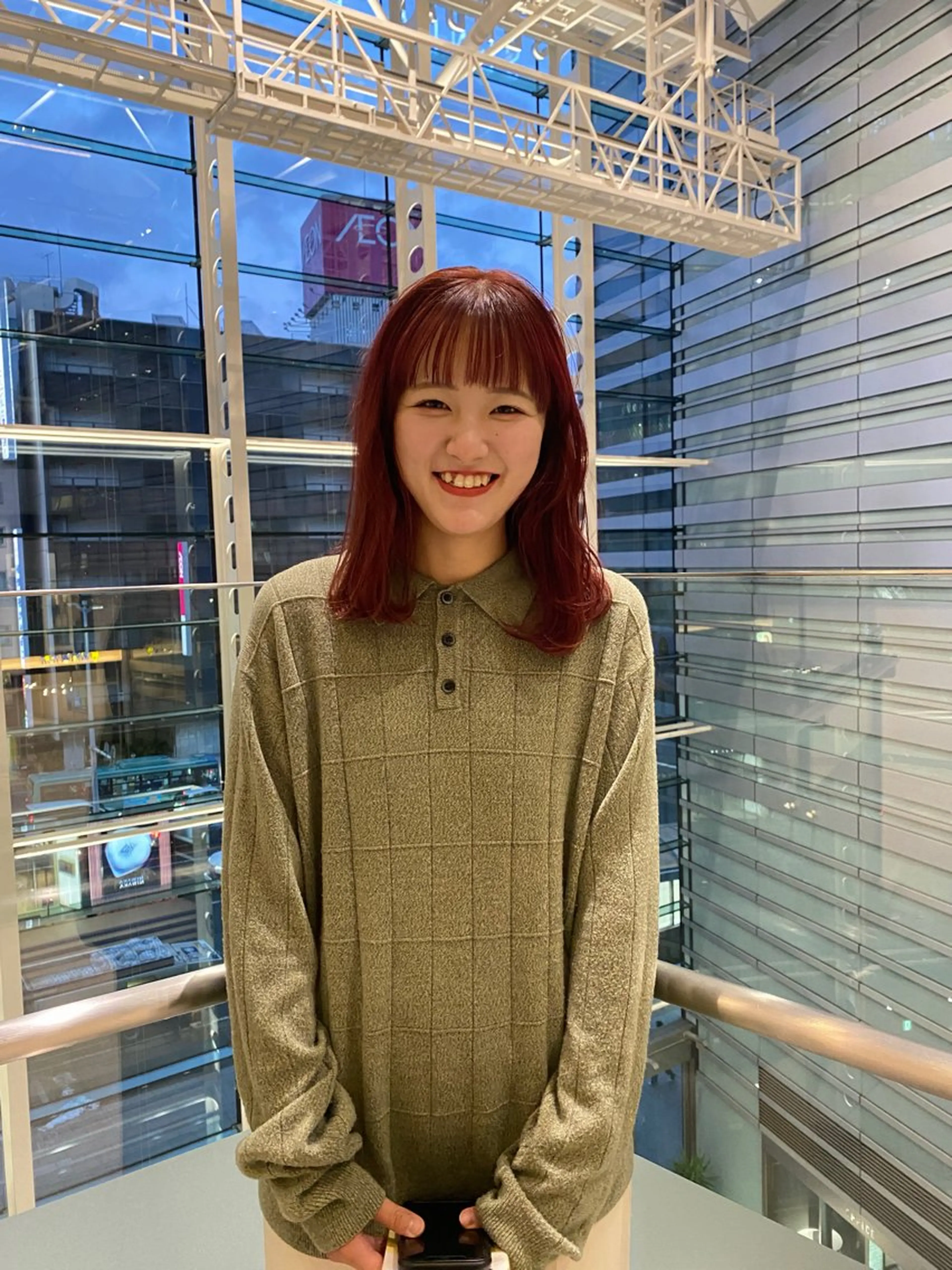 ミディアム カラー カット ヘアカラー トリートメント mai / linoah˚✧のヘアスタイル