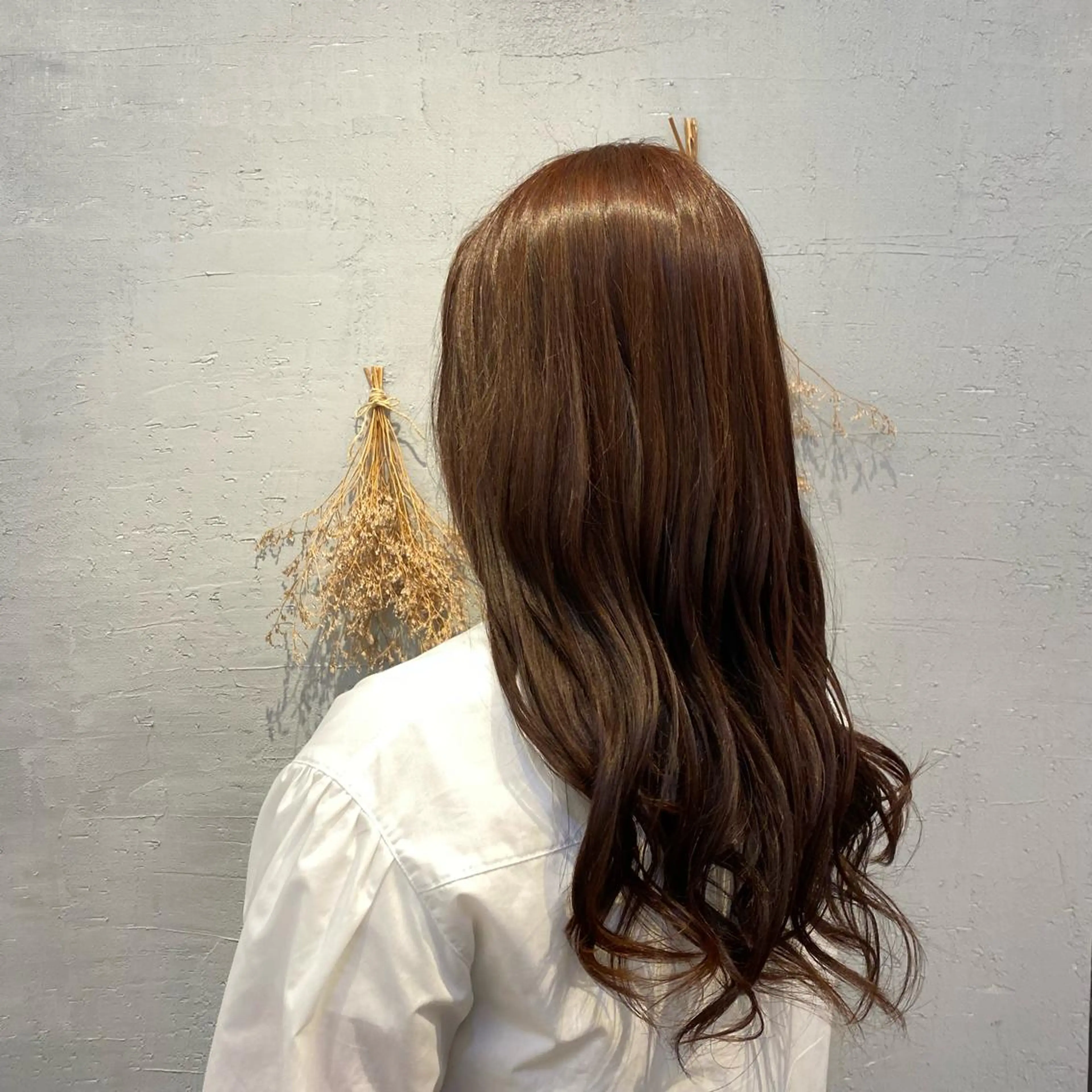 カラー kuschel アリイのヘアスタイル