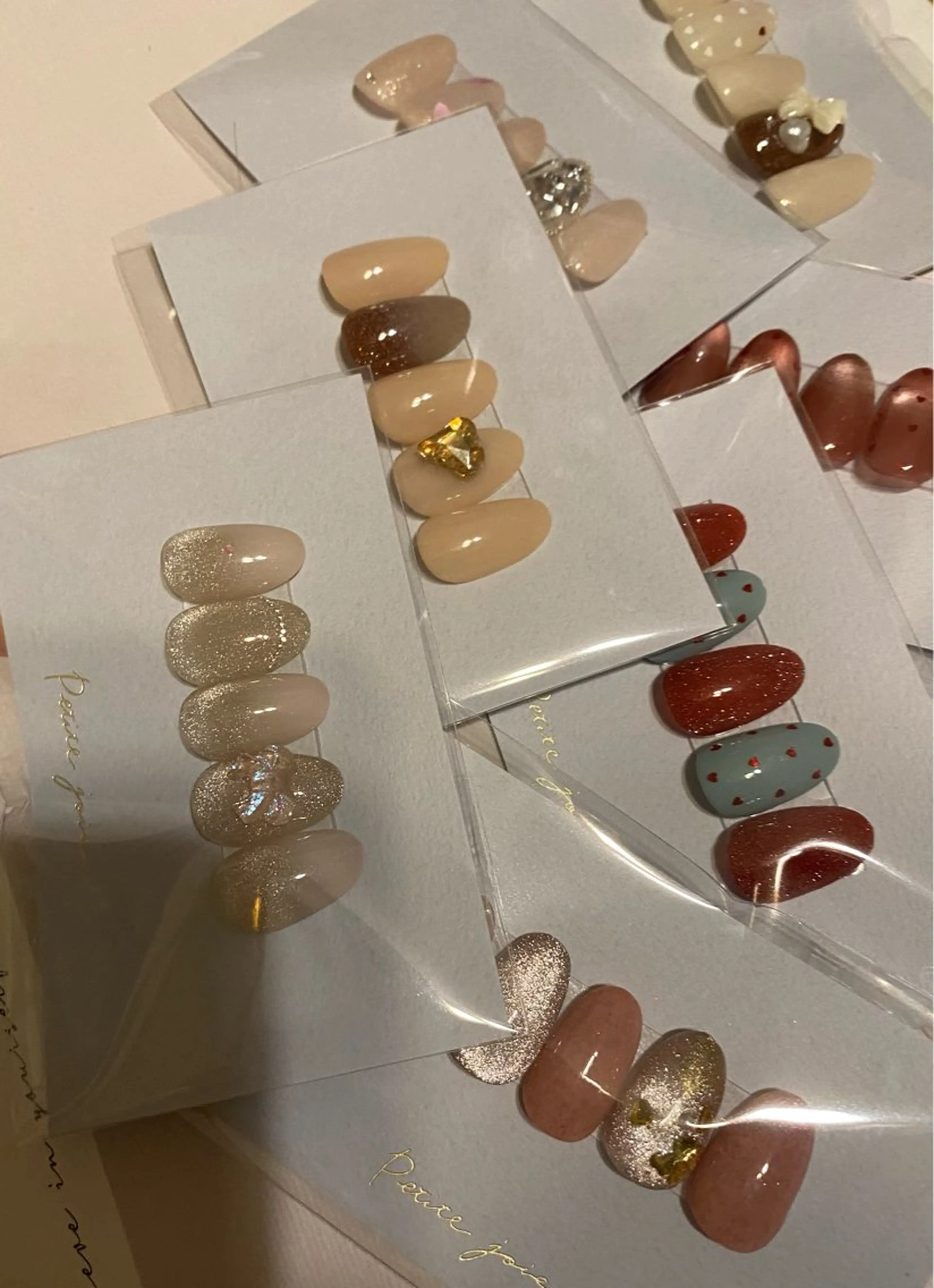 ✨オフ込み✨ハートネイル♥️💅🏻の写真