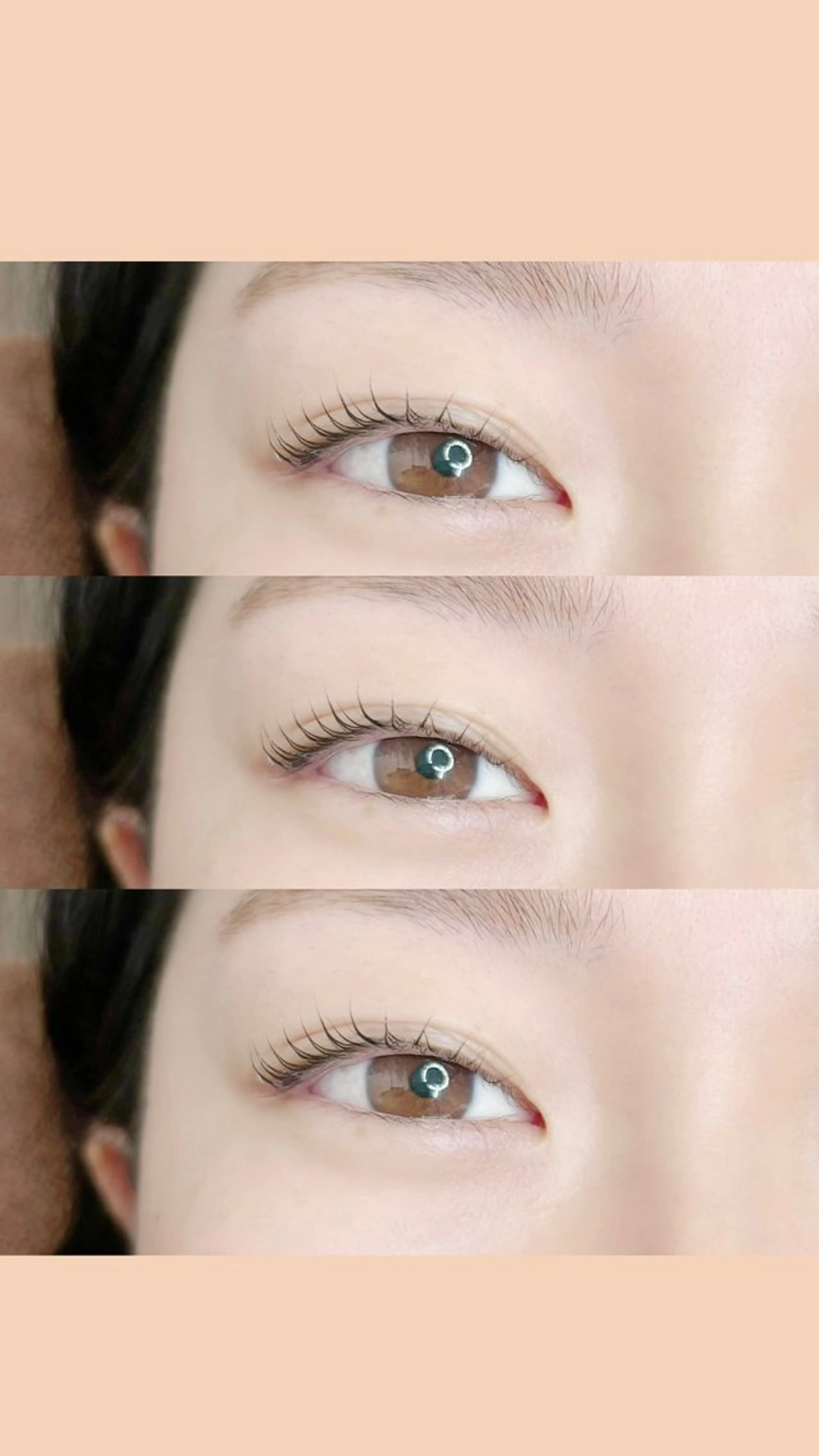 マツエク・マツパ 一重×まつ毛パーマ マツパ 飯岡 セナのマツエク・マツパデザイン