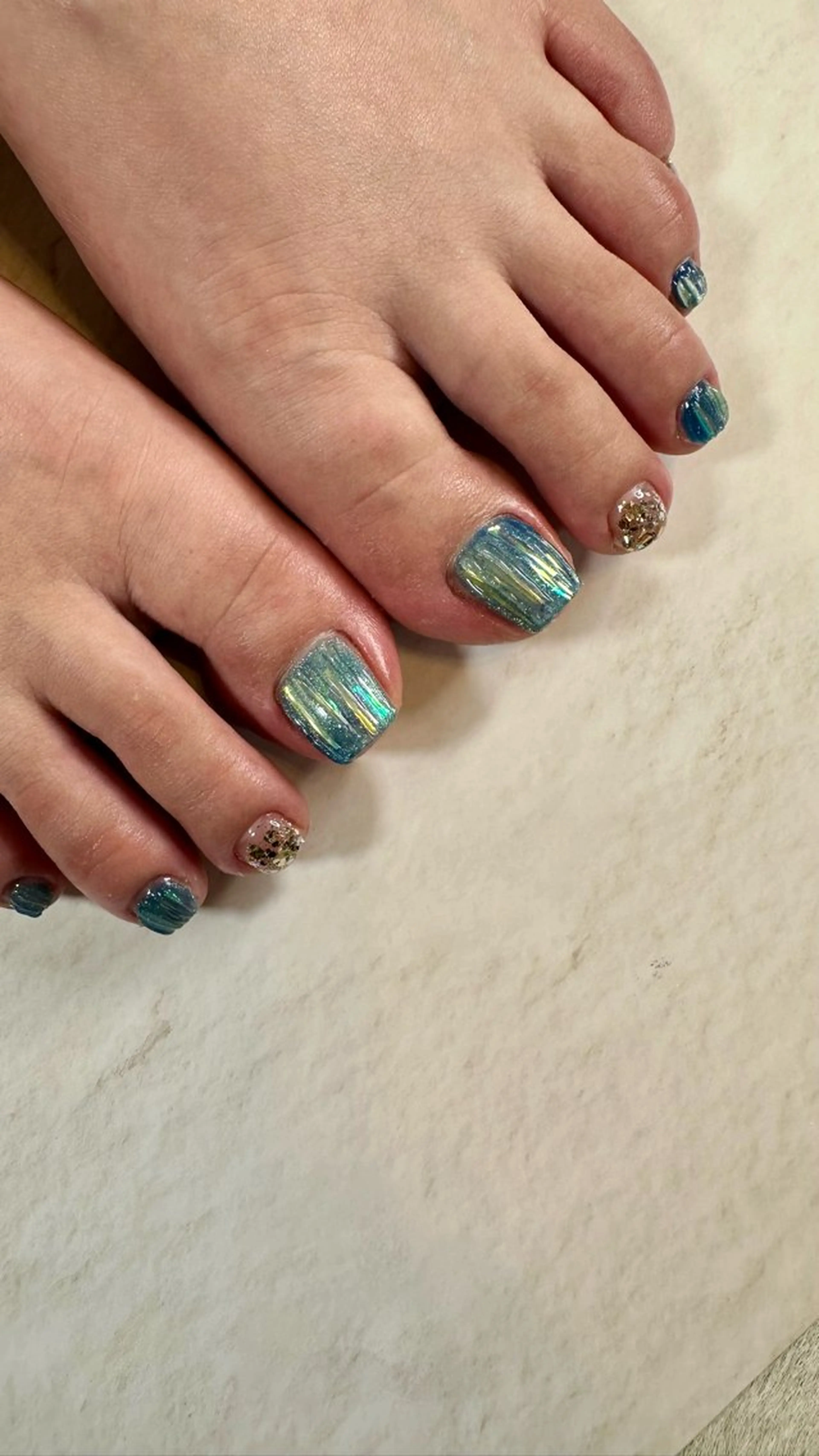 ネイル フットネイル ニュアンスネイル フットネイル Atelier Ariのネイルデザイン